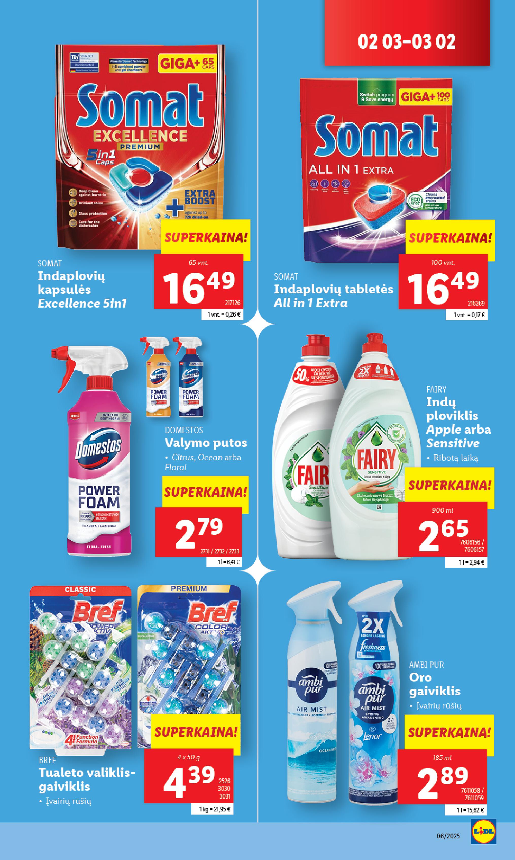 Naujausias LIDL kaininis katalogas 2025.02.03 - 2025.02.09