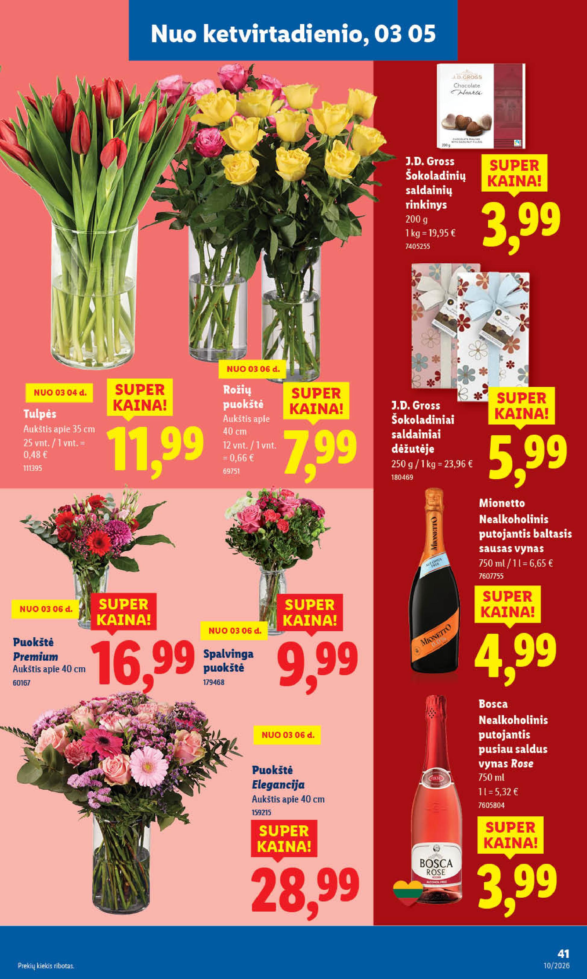 LIDL akcijų ir nuolaidų leidinys 2026.03.02 - 2026.03.08