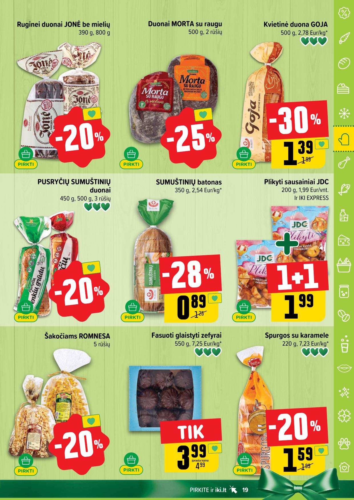 Naujausias IKI kaininis katalogas 2025.11.10 - 2025.11.16