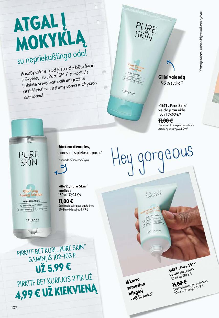ORIFLAME  katalogas galioja 2026.08.26 - 2026.09.15