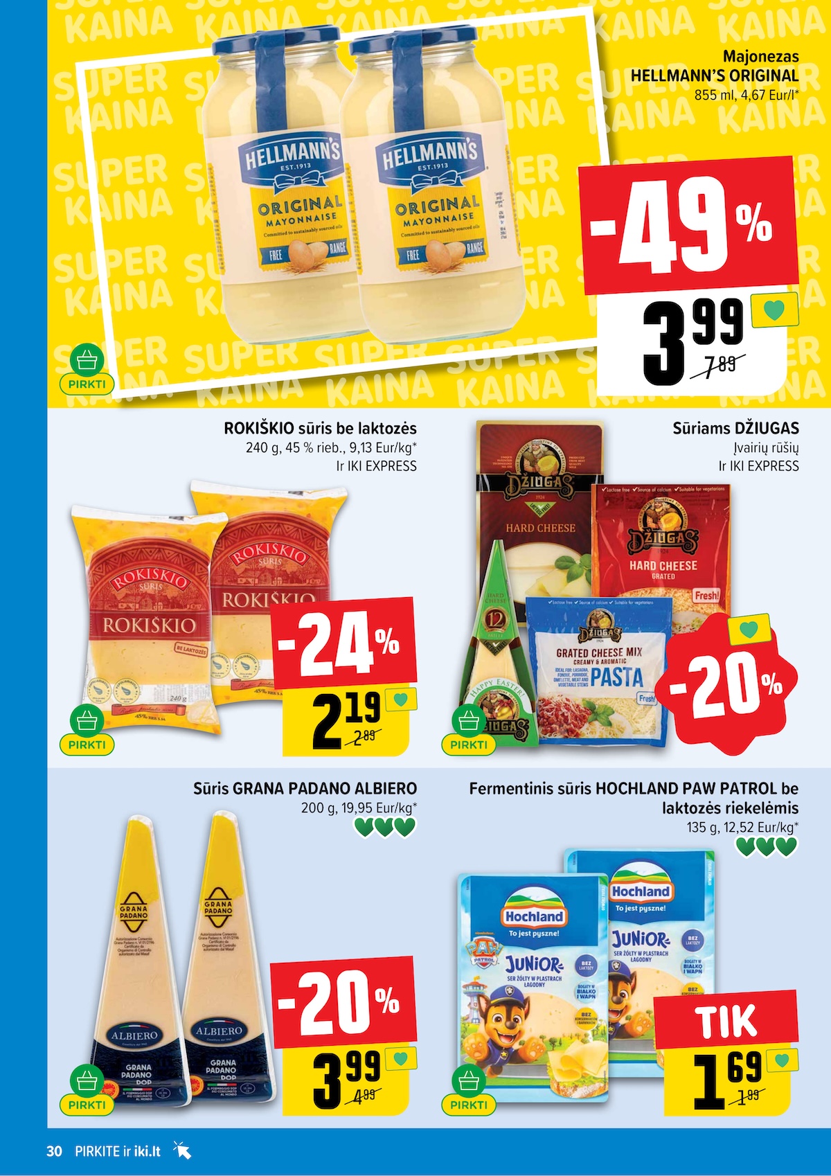 Naujausias IKI kaininis katalogas 2026.04.20 - 2026.04.26