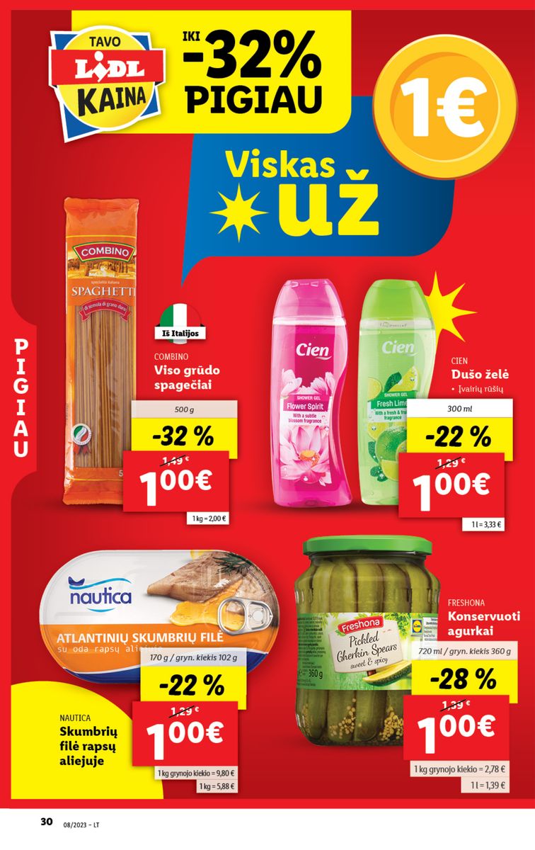 Naujausias LIDL kaininis katalogas 2023.02.20 - 2023.02.26