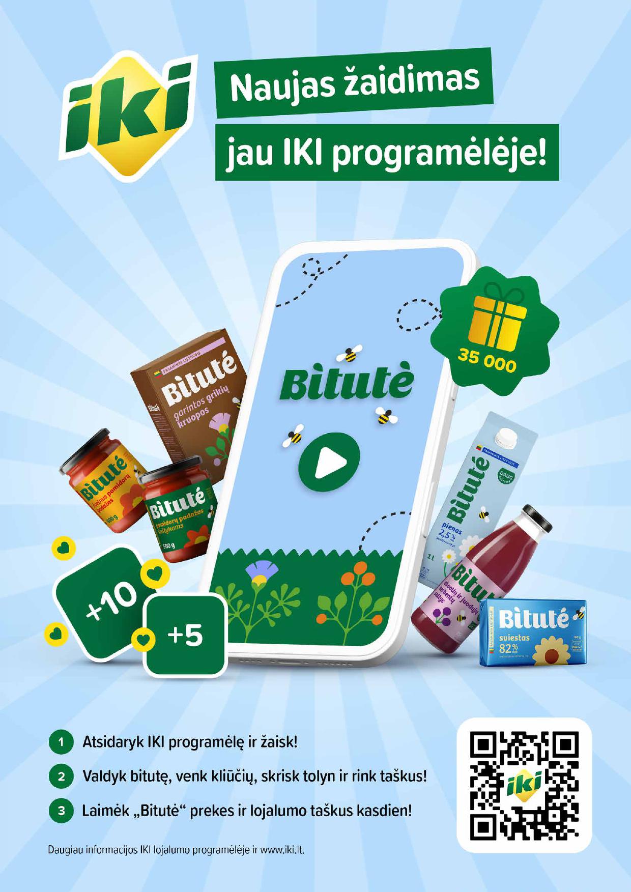 Naujausias IKI kaininis katalogas 2026.05.18 - 2026.05.24