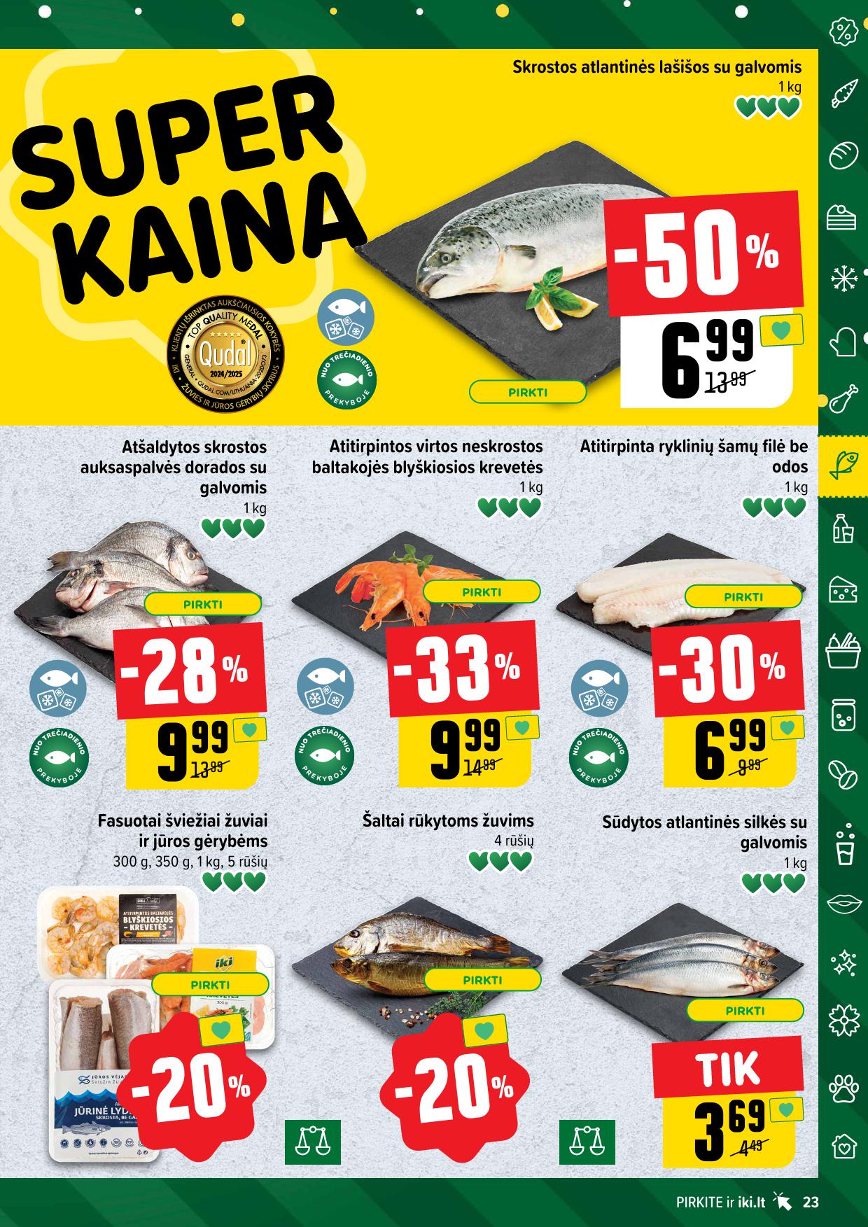 Naujausias IKI kaininis katalogas 2024.11.25 - 2024.12.01