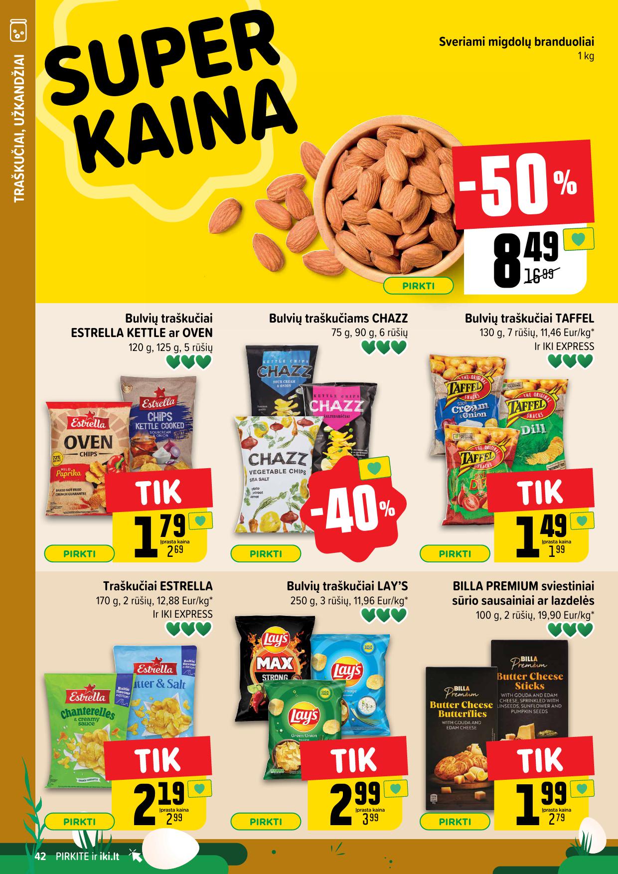 Naujausias IKI kaininis katalogas 2025.03.24 - 2025.03.30