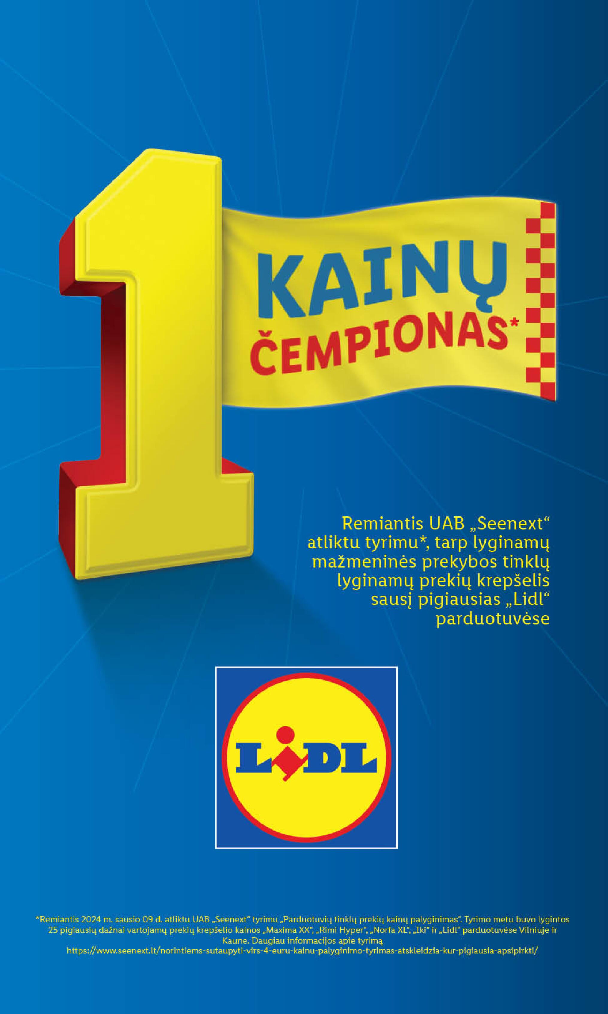 Naujausias LIDL kaininis katalogas 2024.01.29 - 2024.02.04