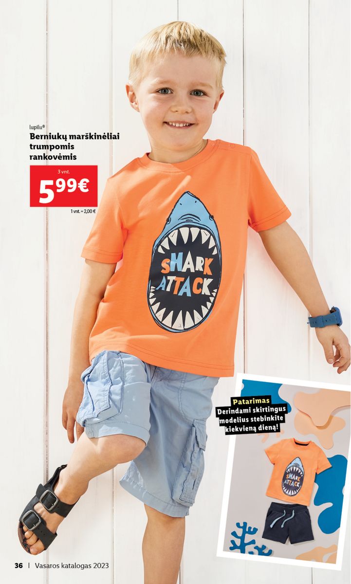 LIDL Vasaros katalogas 2023