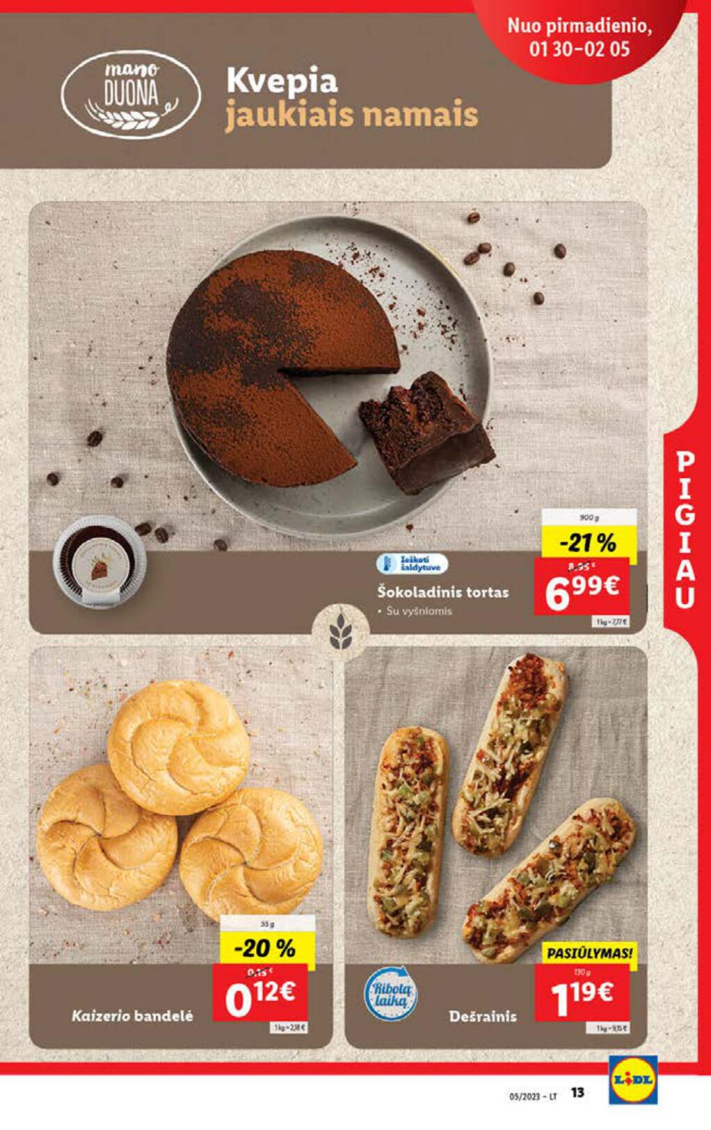 Naujausias LIDL kaininis katalogas 2023.01.30 - 2023.02.05