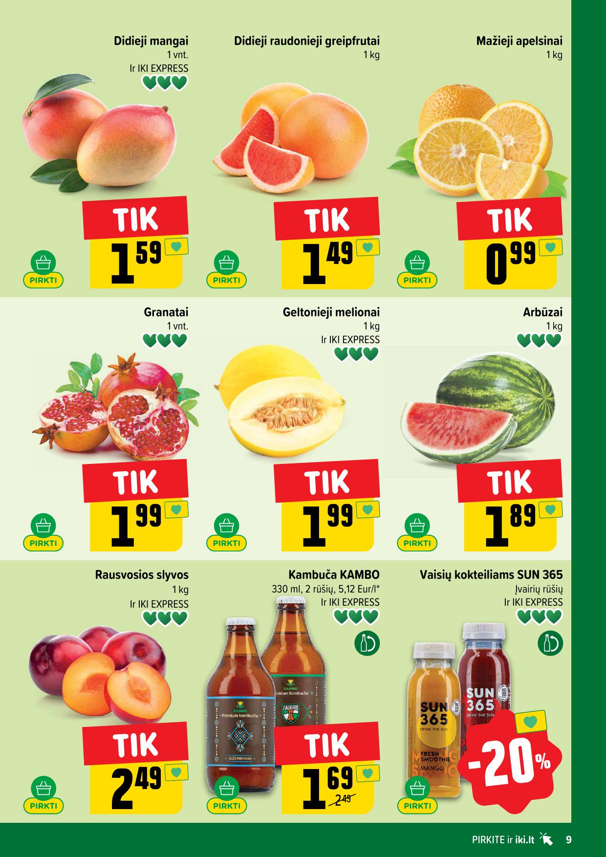 Naujausias IKI kaininis katalogas 2026.04.06 - 2026.04.12