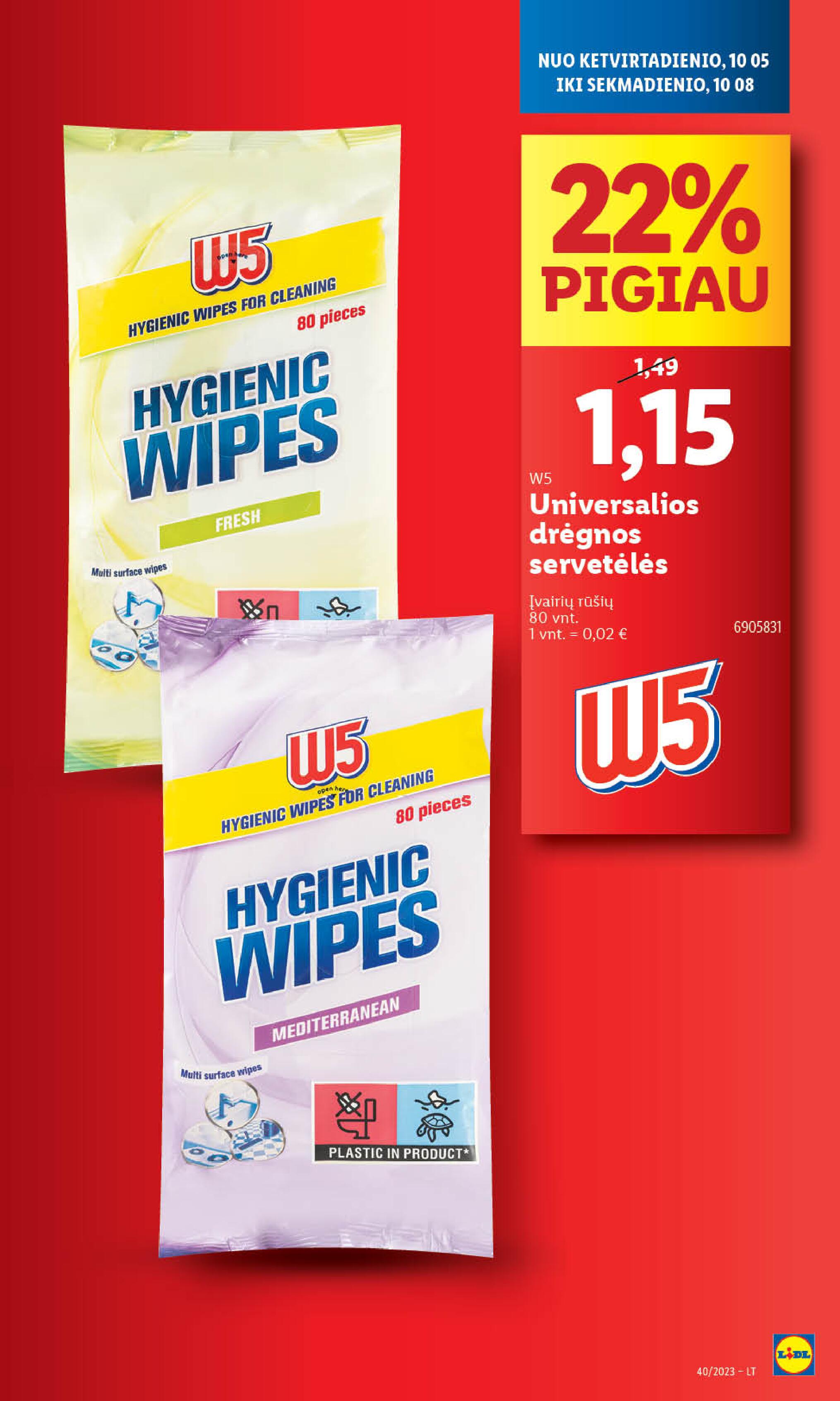 Naujausias LIDL kaininis katalogas 2023.10.02 - 2023.10.08