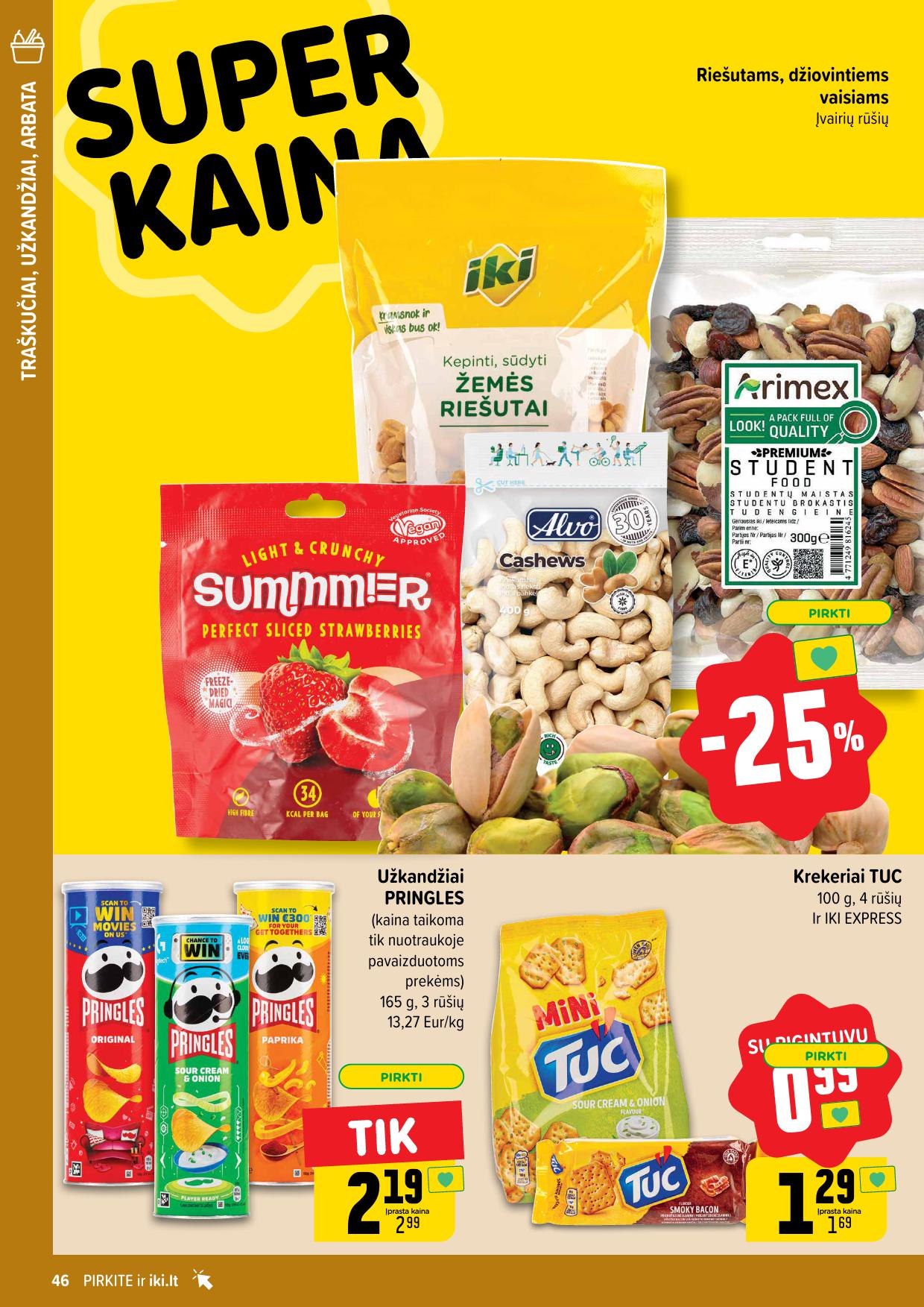 Naujausias IKI kaininis katalogas 2024.03.25 - 2024.03.30