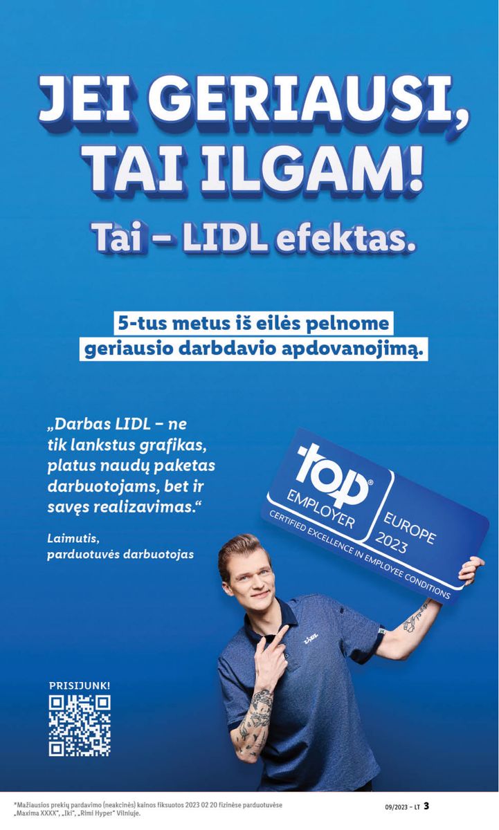 Naujausias LIDL kaininis katalogas 2023.02.27 - 2023.03.05