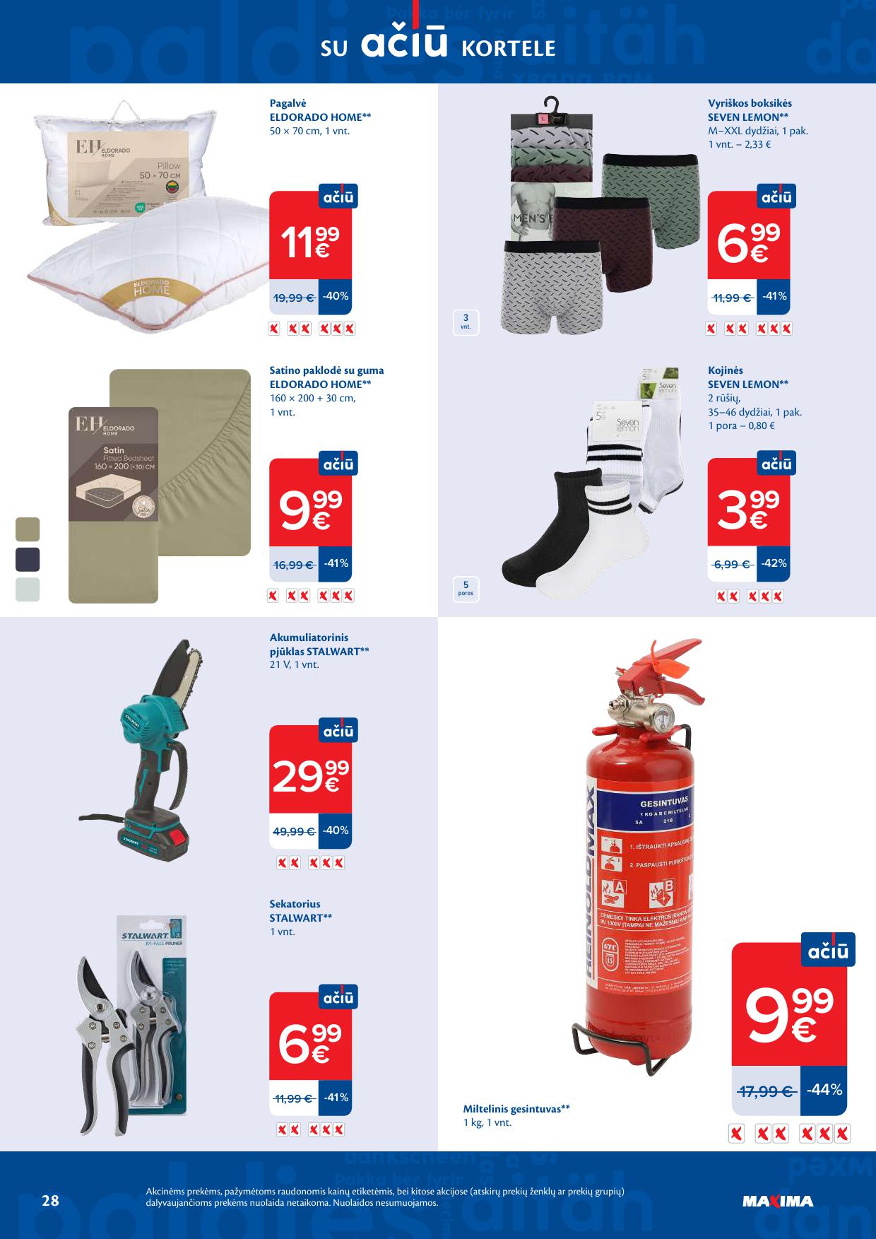 MAXIMA akcijų ir nuolaidų leidinys Nr.10 2026.03.03 - 2026.03.09