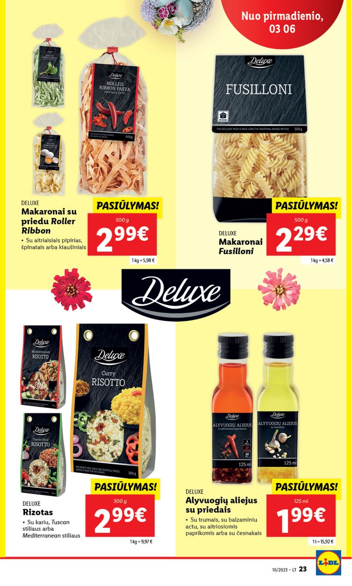 Naujausias LIDL kaininis katalogas 2023.03.06 - 2023.03.12