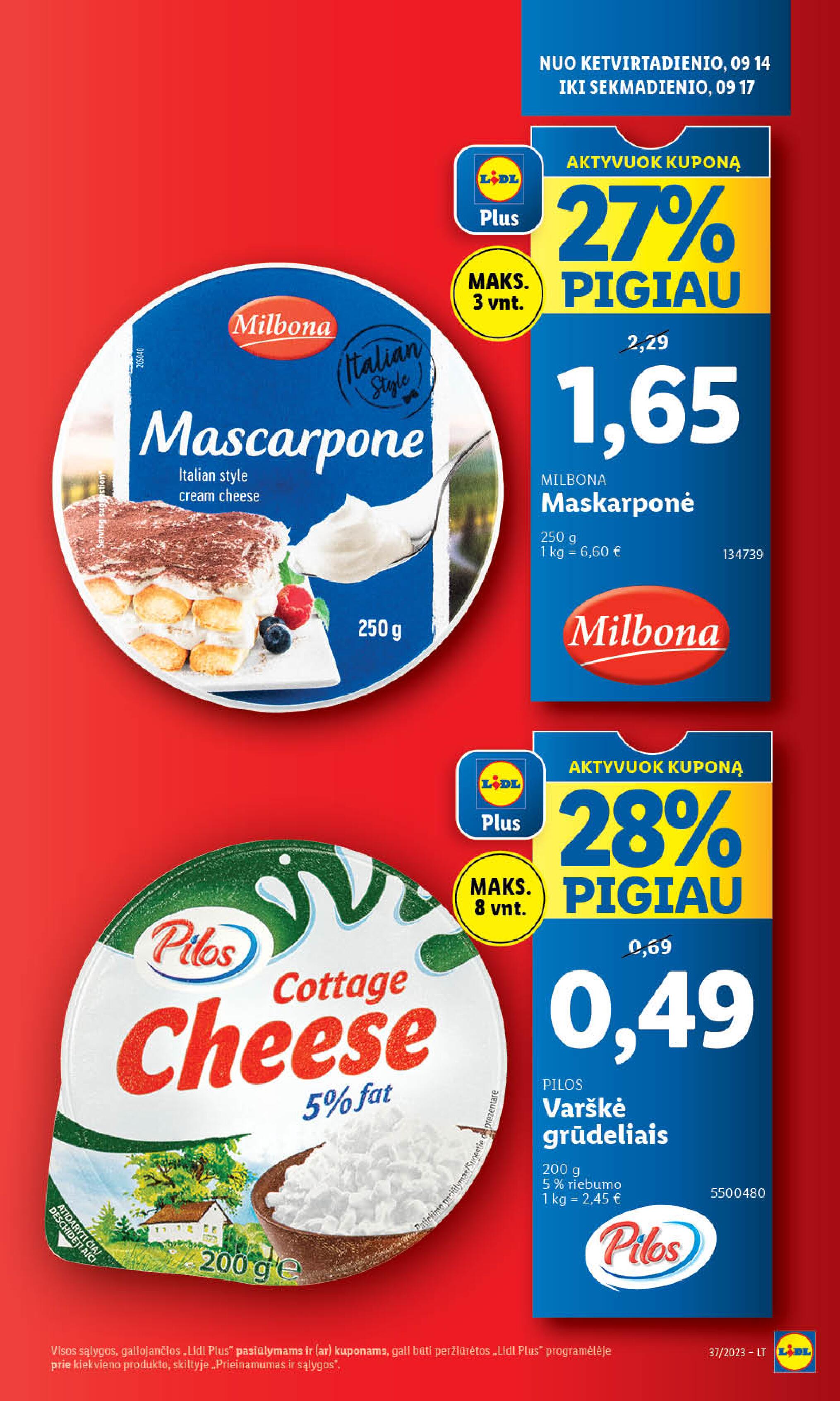 Naujausias LIDL kaininis katalogas 2023.09.11 - 2023.09.17