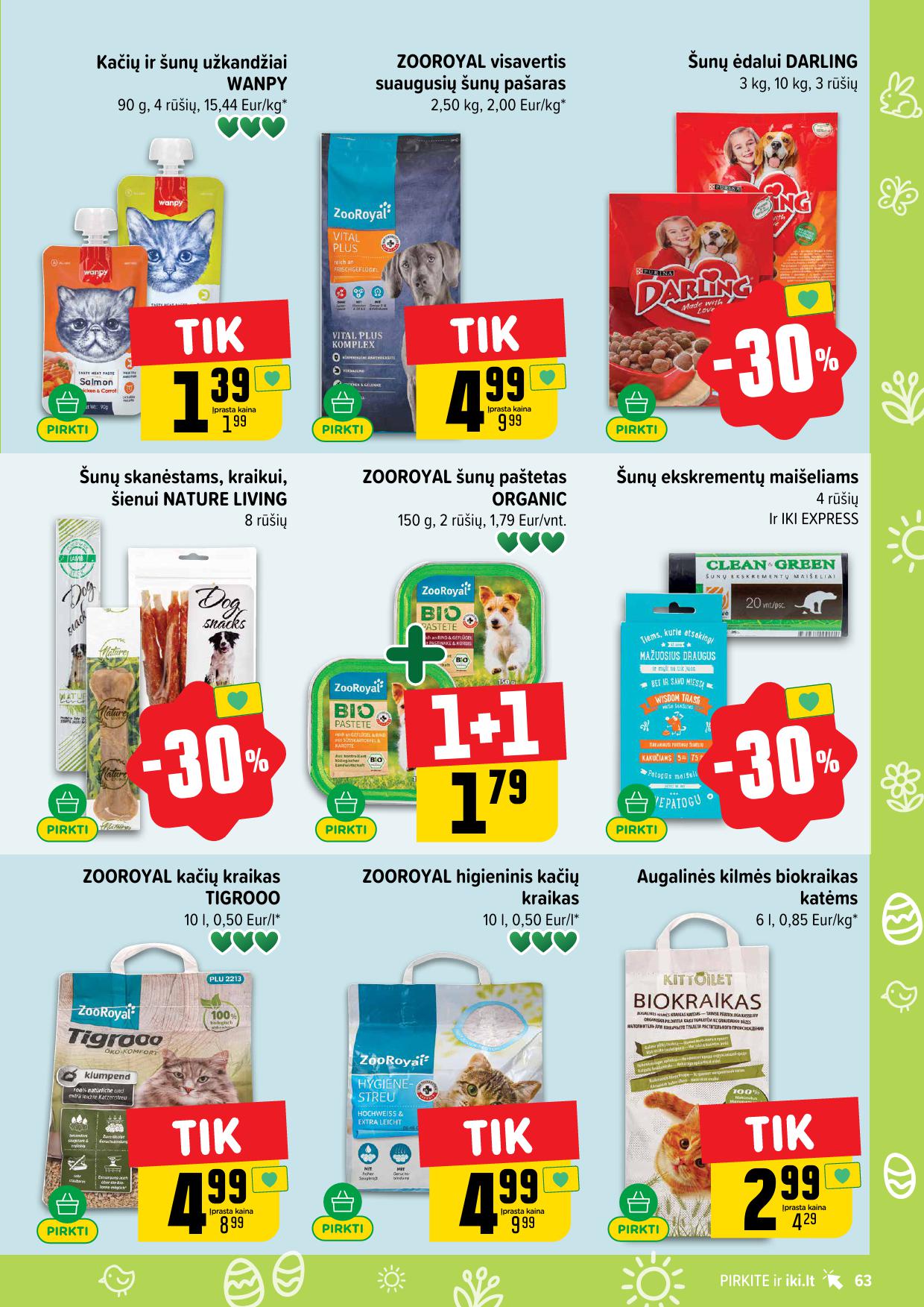 Naujausias IKI kaininis katalogas 2026.03.16 - 2026.03.22