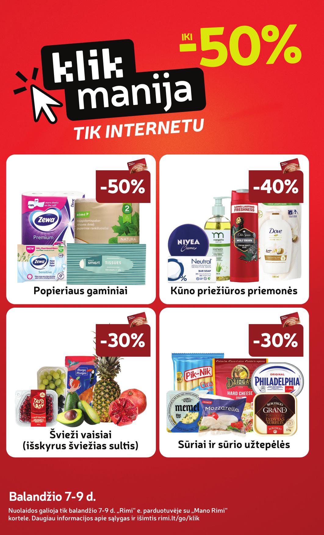 Naujausias RIMI kaininis katalogas 2026.04.07 - 2026.04.13