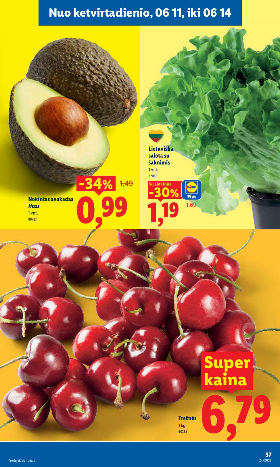 Naujausias LIDL kaininis katalogas 2026.06.08 - 2026.06.14