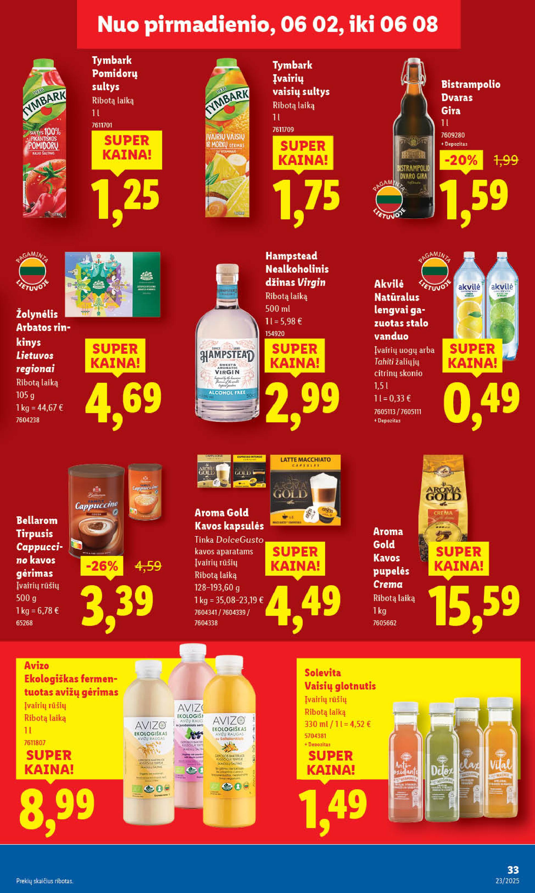 Naujausias LIDL kaininis katalogas 2025.06.02 - 2025.06.08