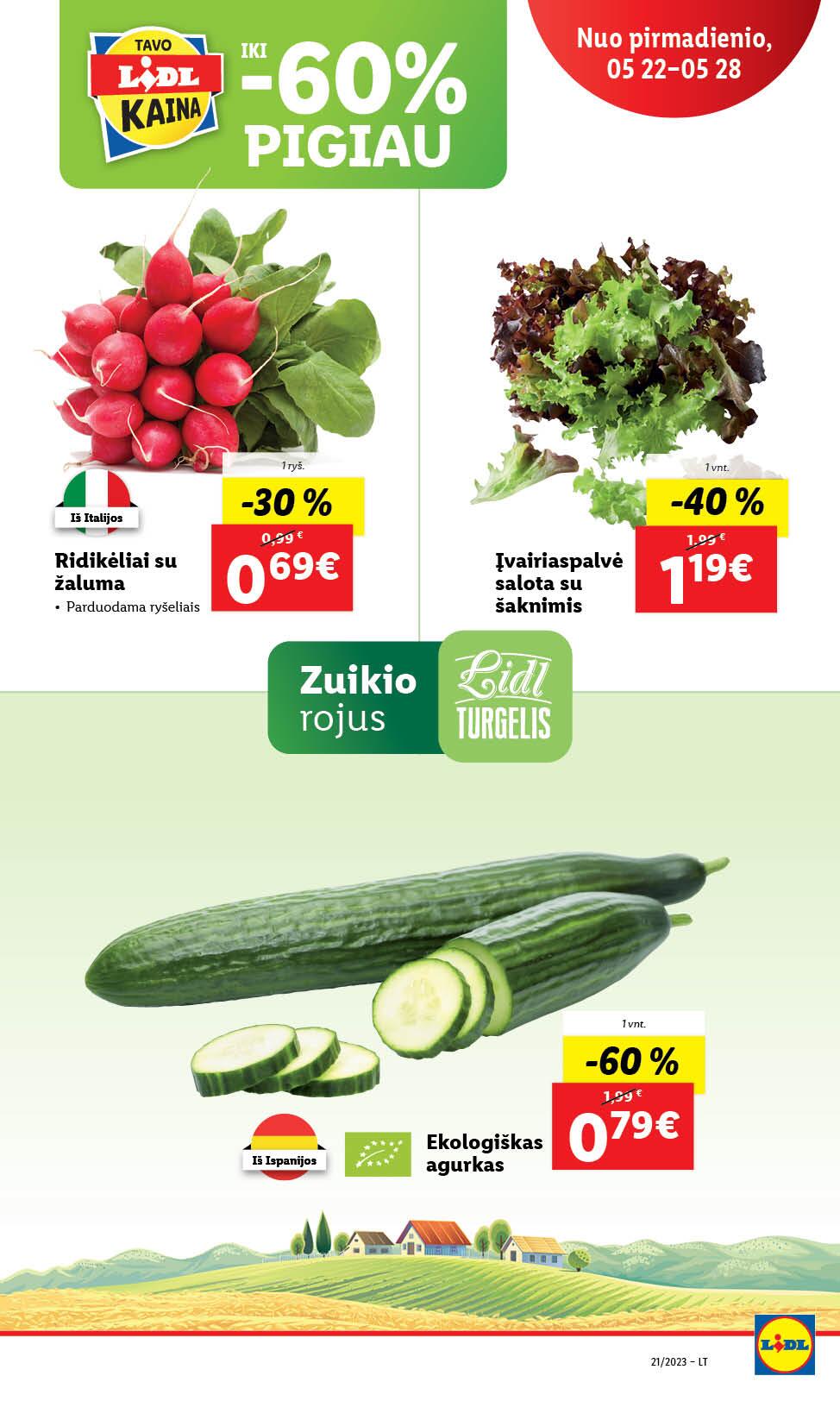 Naujausias LIDL kaininis katalogas 2023.05.22 - 2023.05.28