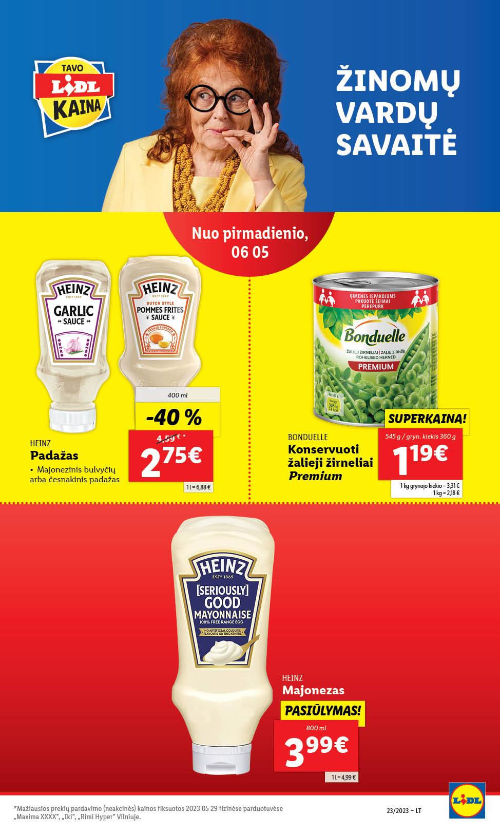 Naujausias LIDL kaininis katalogas 2023.06.05 - 2023.06.11