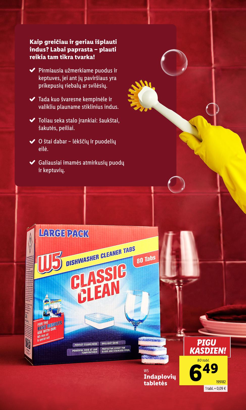 LIDL katalogas "Švaros festivalis" galioja nuo kovo 3