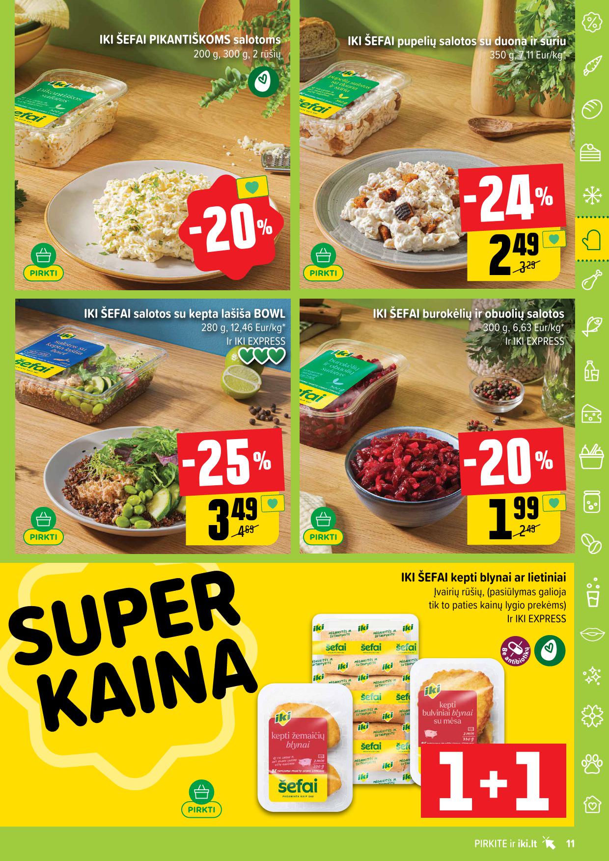 Naujausias IKI kaininis katalogas 2026.01.05 - 2026.01.11