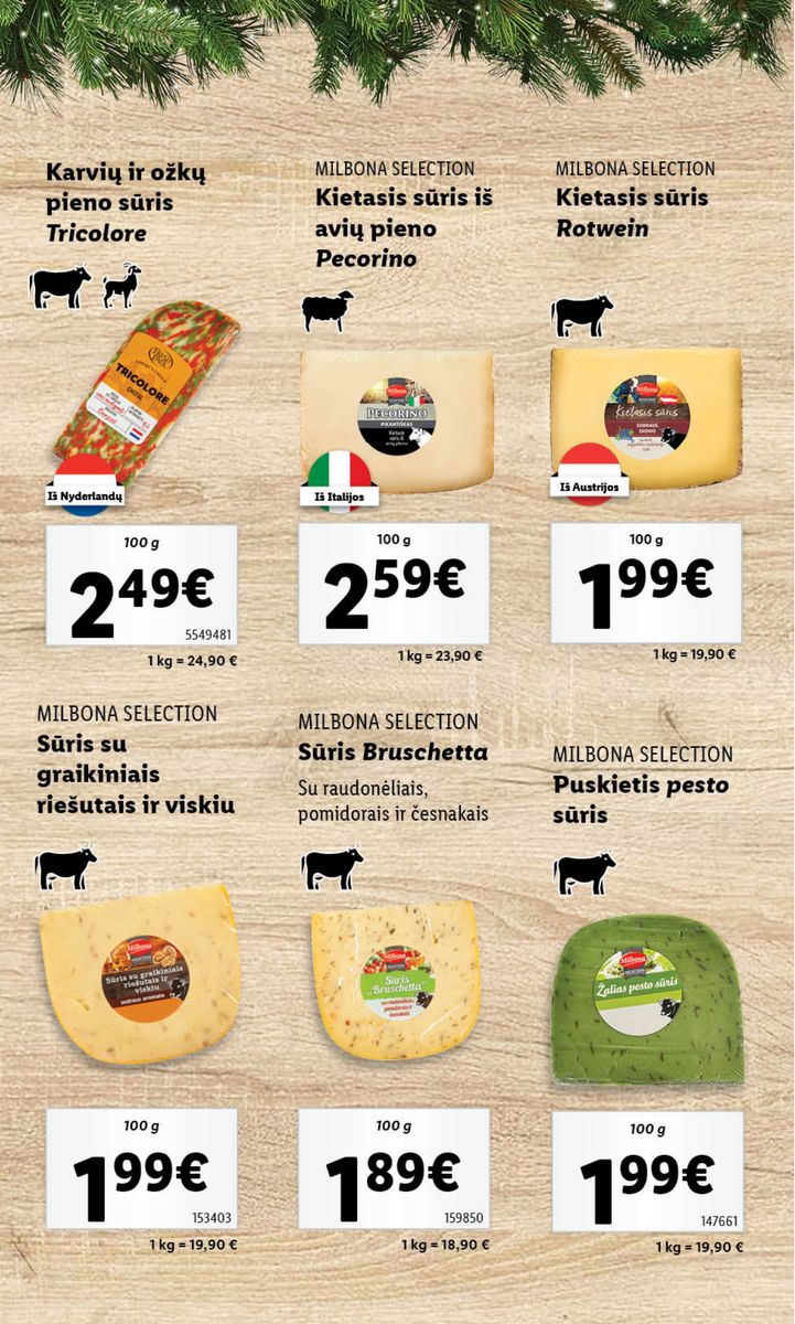 Naujausias LIDL kaininis katalogas 2023.12.18 - 2023.12.24