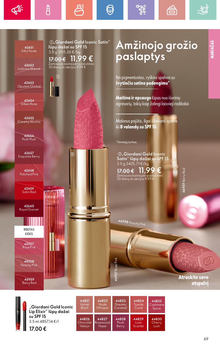 Naujas ORIFLAME katalogas galioja 2025.06.22 - 2025.07.12