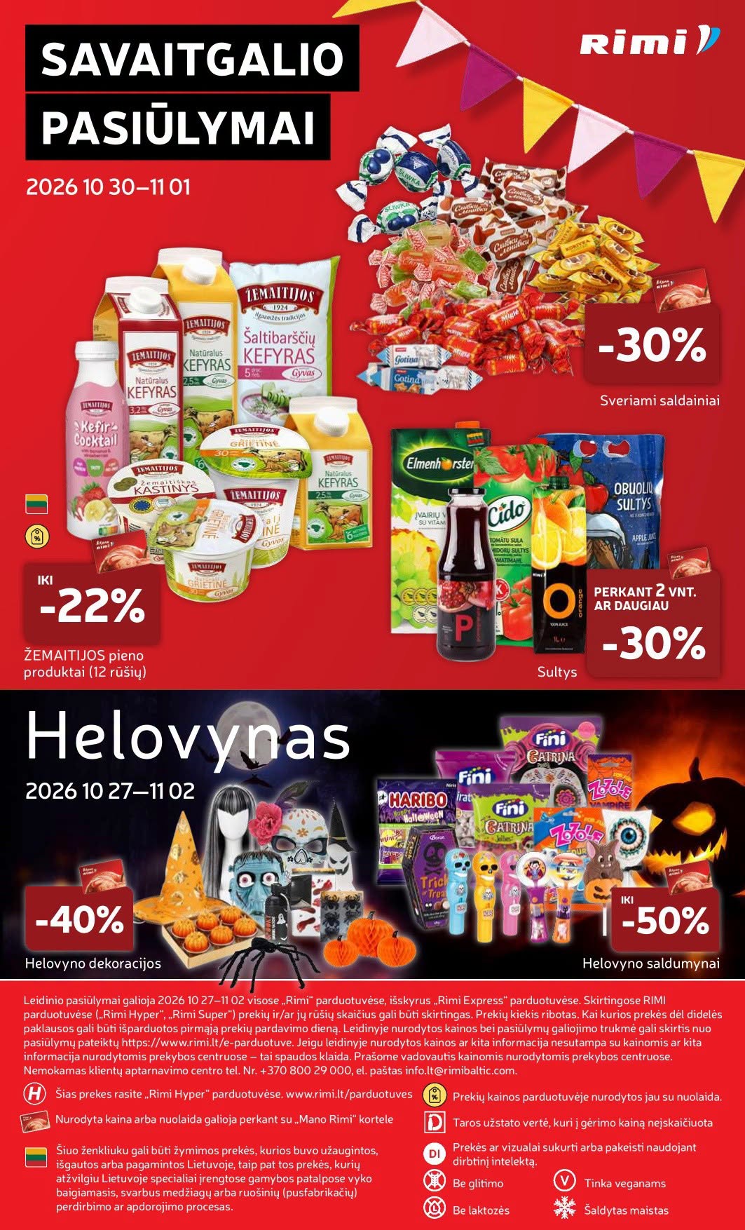 Naujas RIMI leidinys Nr.44 nuo 2026.10.27 iki 2026.11.02