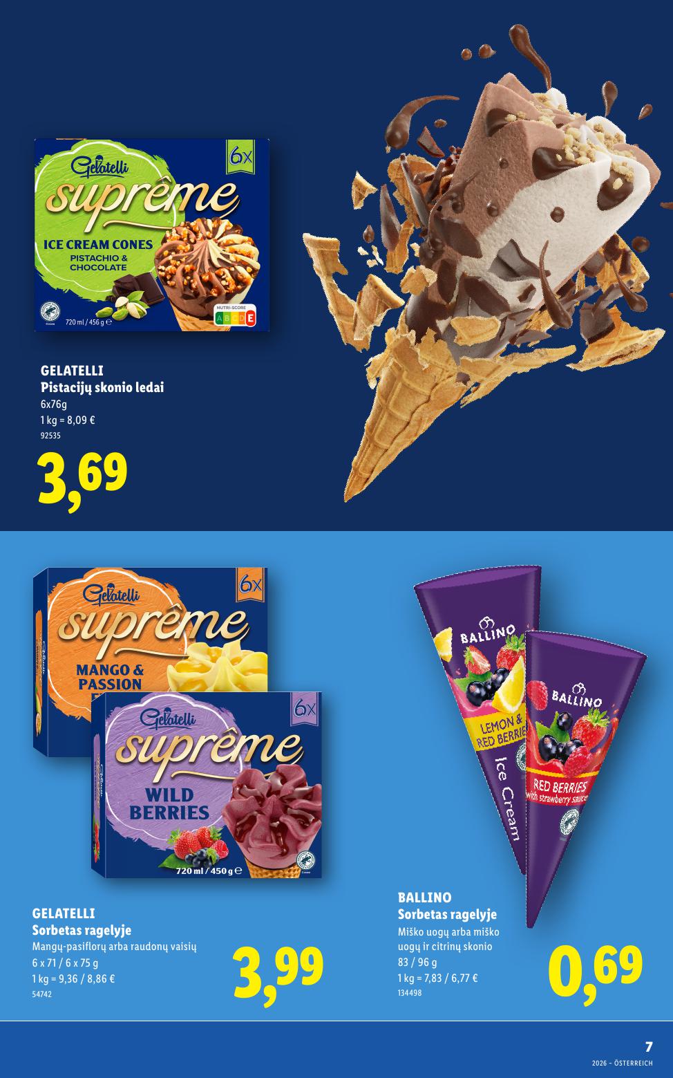 LIDL katalogas "Daugiau ledų, daugiau vasaros"