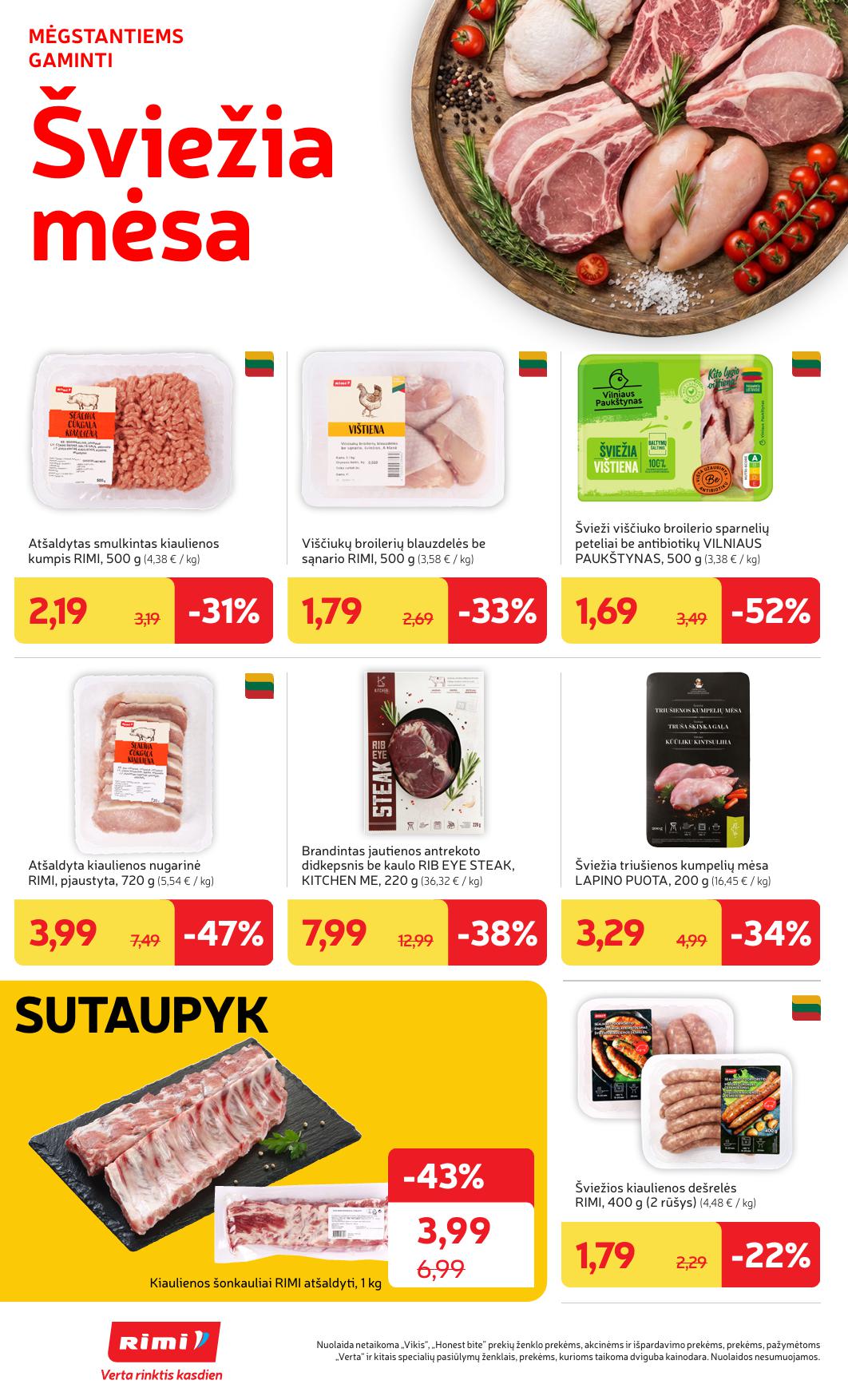RIMI akcijų ir nuolaidų leidinys Nr.20 2026.05.12  - 2026.05.18