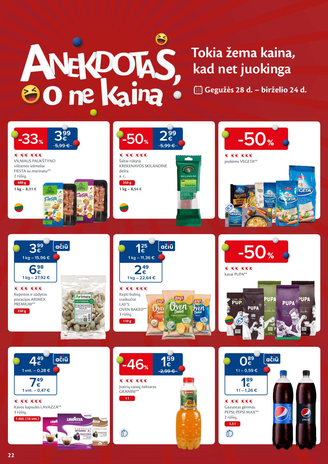 Naujausias MAXIMA kaininis katalogas 2024.06.04 - 2024.06.10
