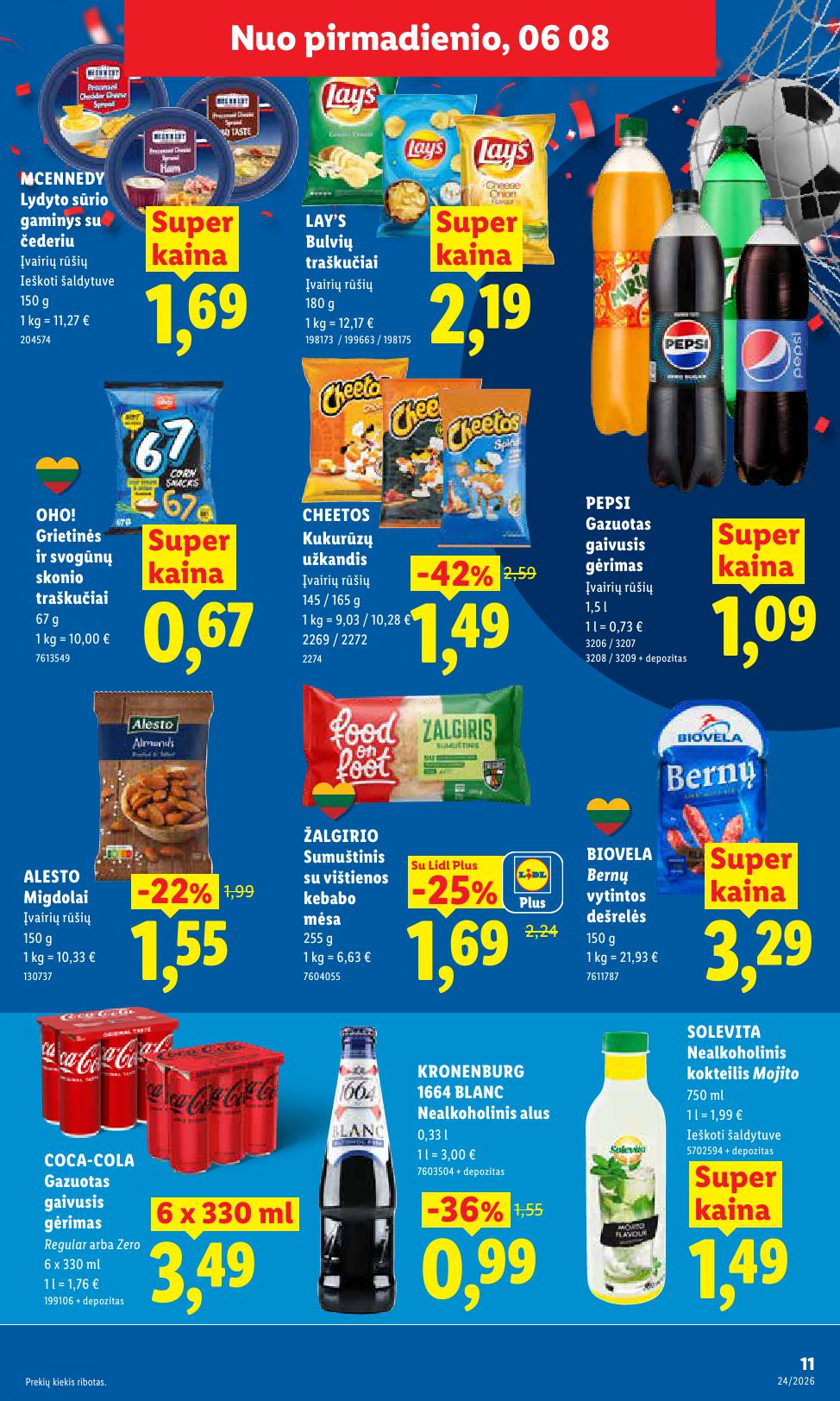 Naujausias LIDL kaininis katalogas 2026.06.08 - 2026.06.14