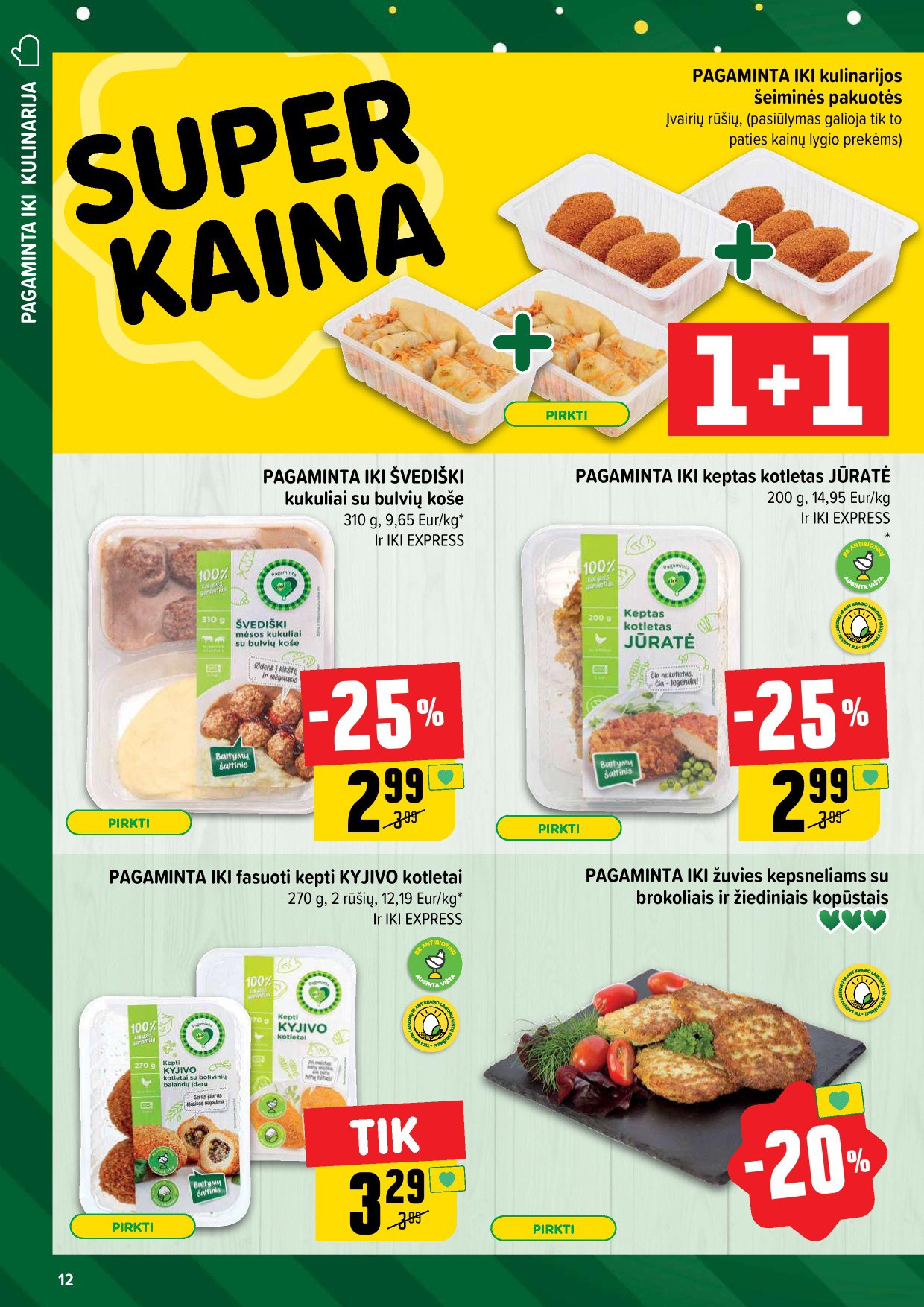 Naujausias IKI kaininis katalogas 2024.12.23 - 2024.12.29