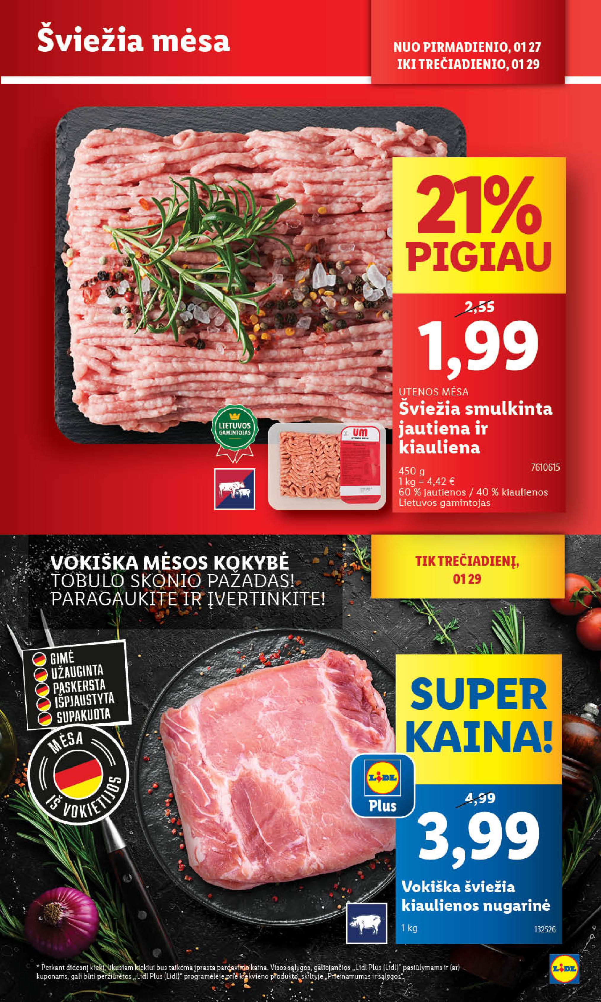 Naujausias LIDL kaininis katalogas 2025.01.27 - 2025.02.02