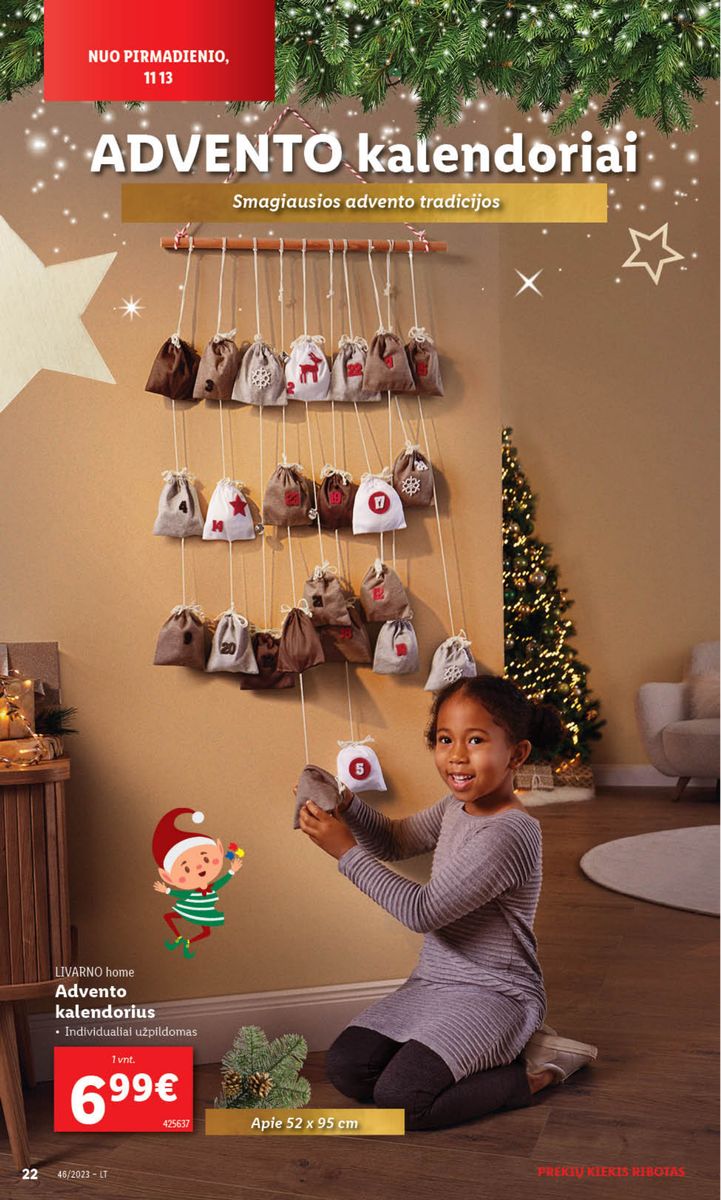 LIDL Kalėdinis katalogas "Sukurkime Kalėdų stebuklą"
