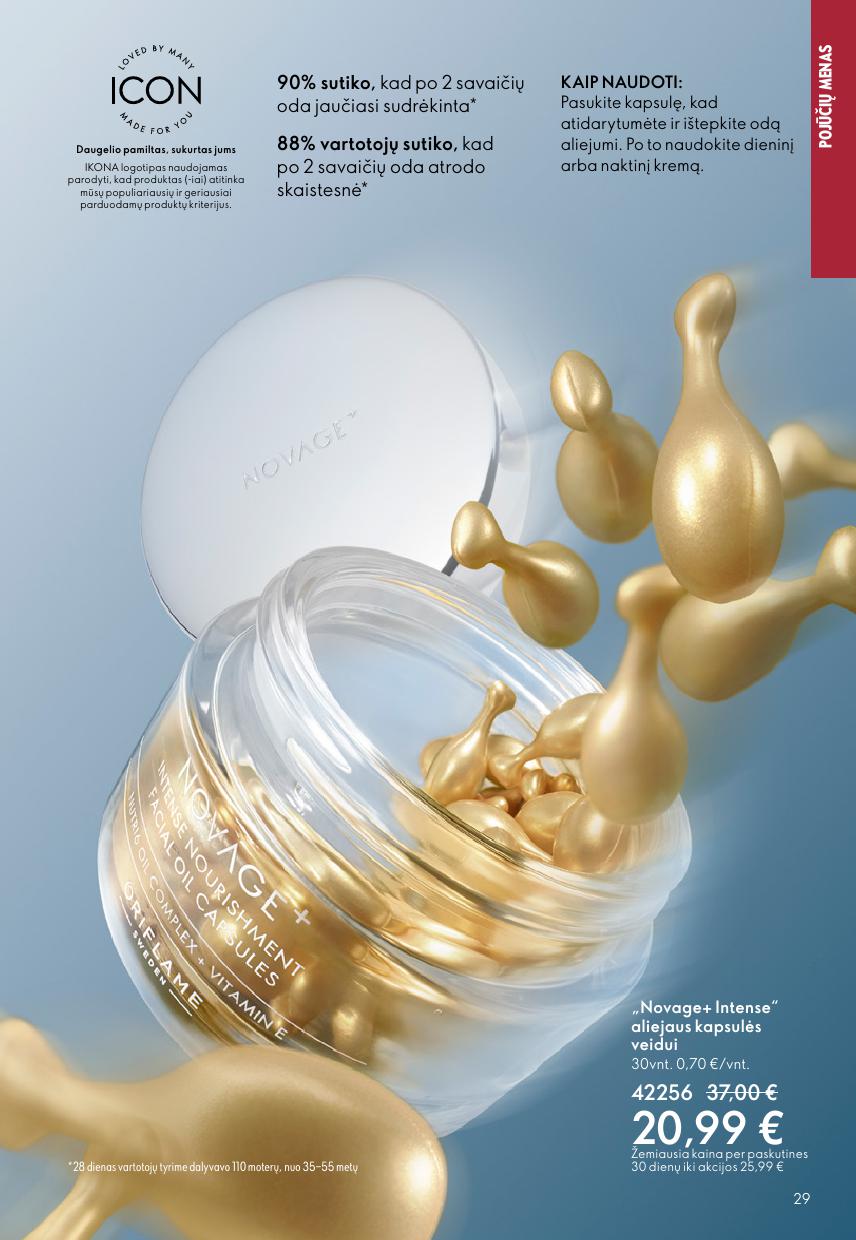 Naujas ORIFLAME katalogas galioja 2026.04.22 - 2026.05.12