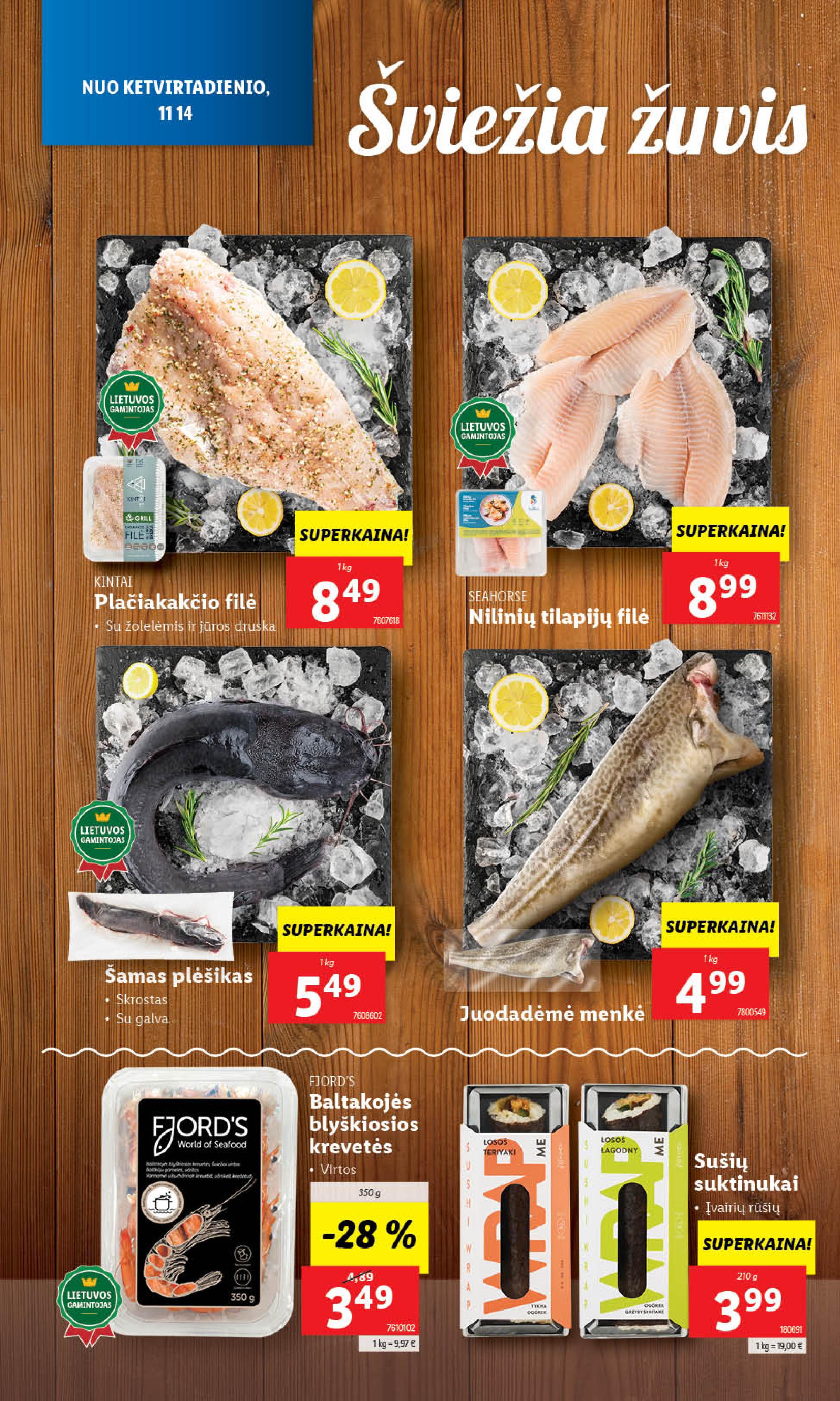Naujausias LIDL kaininis katalogas 2024.11.11 - 2024.11.17