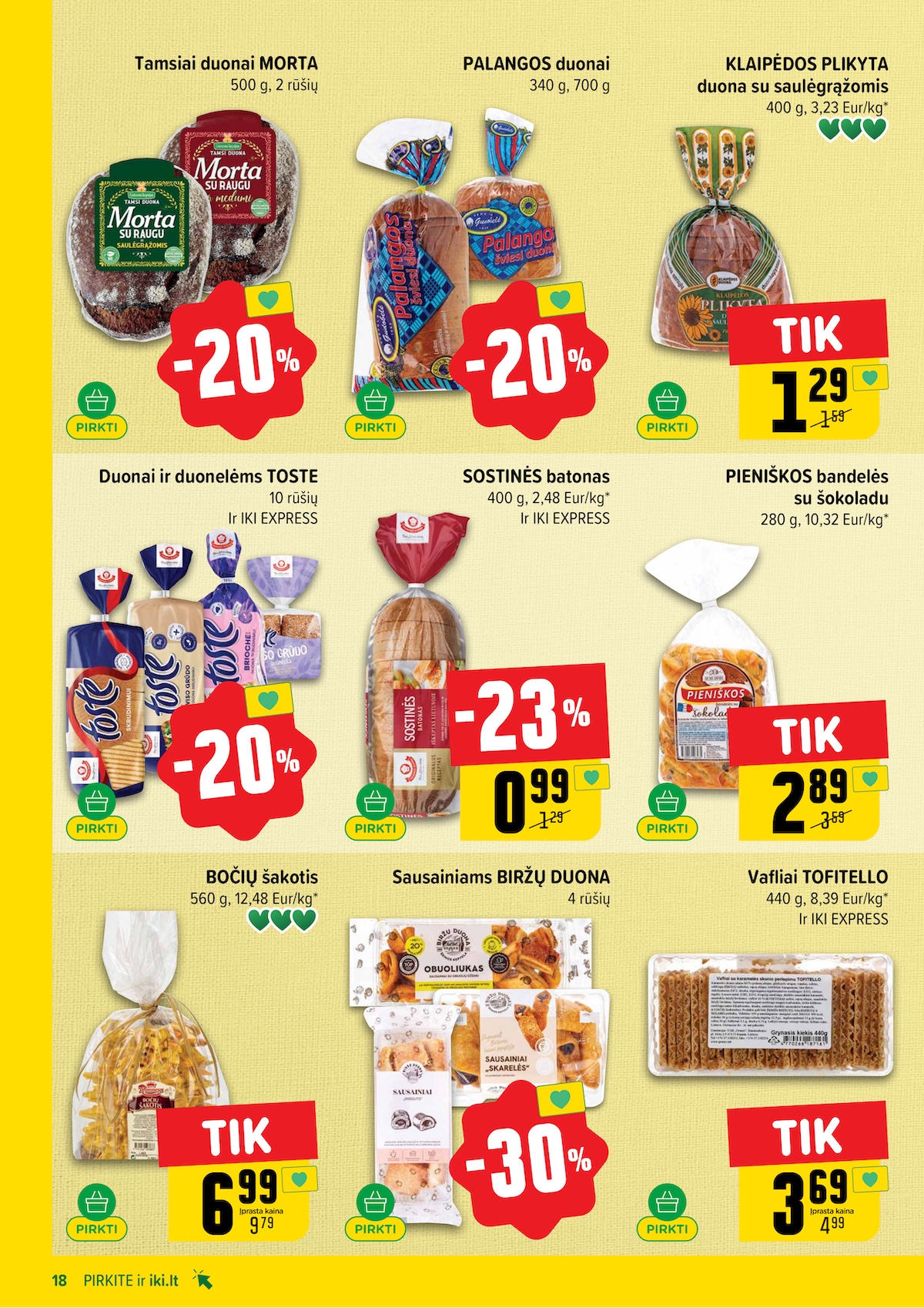 IKI SAVAITĖLĖ akcijų ir nuolaidų leidinys Nr.17 2026.04.20 - 2026.04.26