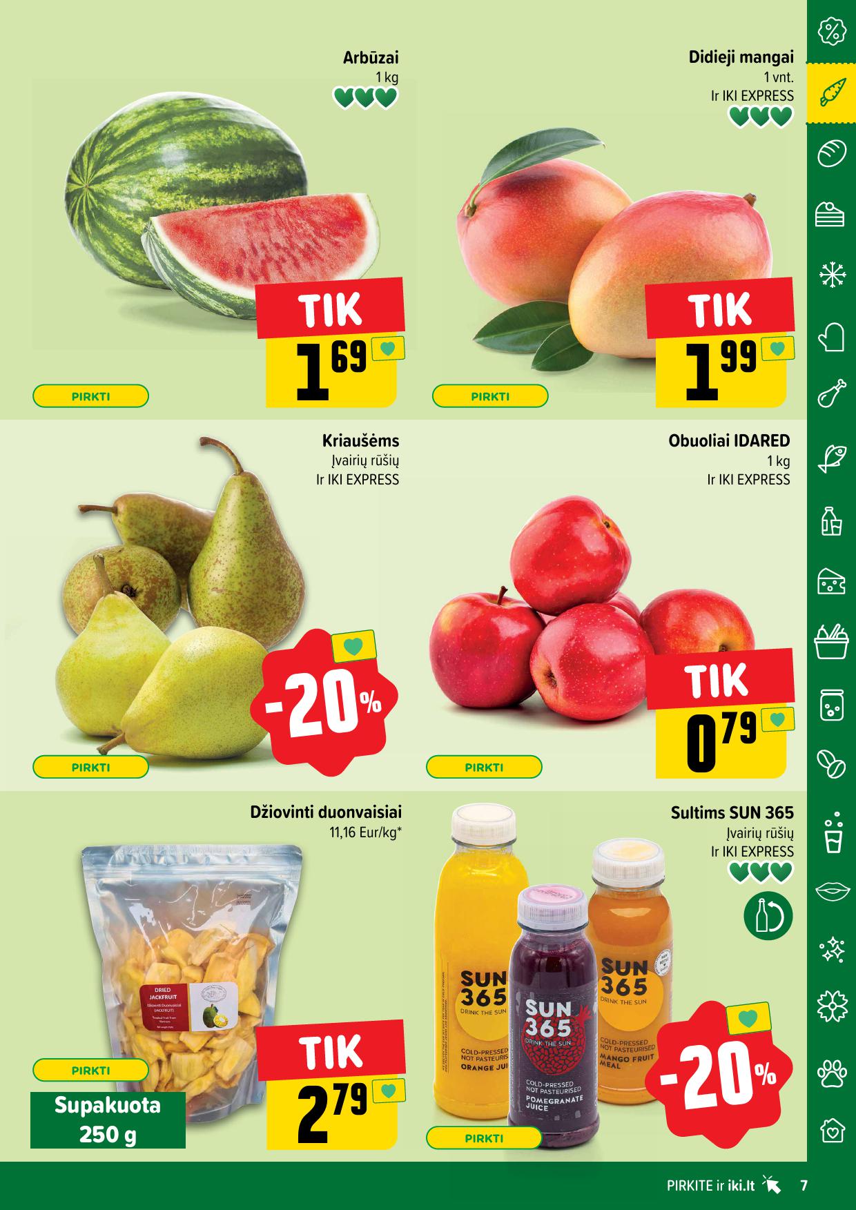 Naujausias IKI kaininis katalogas 2025.01.06 - 2025.01.12