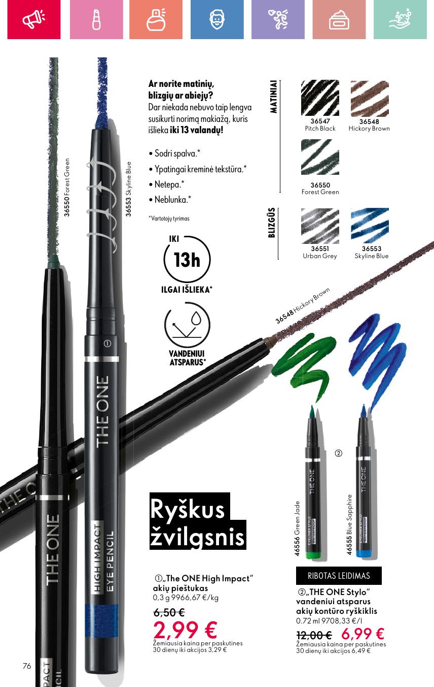 Naujas ORIFLAME katalogas galioja 2025.06.22 - 2025.07.12