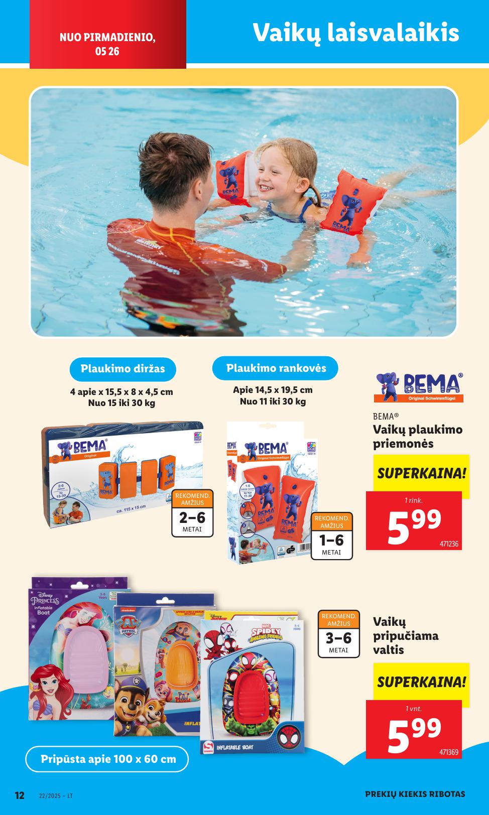 LIDL ne maisto prekių leidinys 2025.05.26 - 2025.06.01