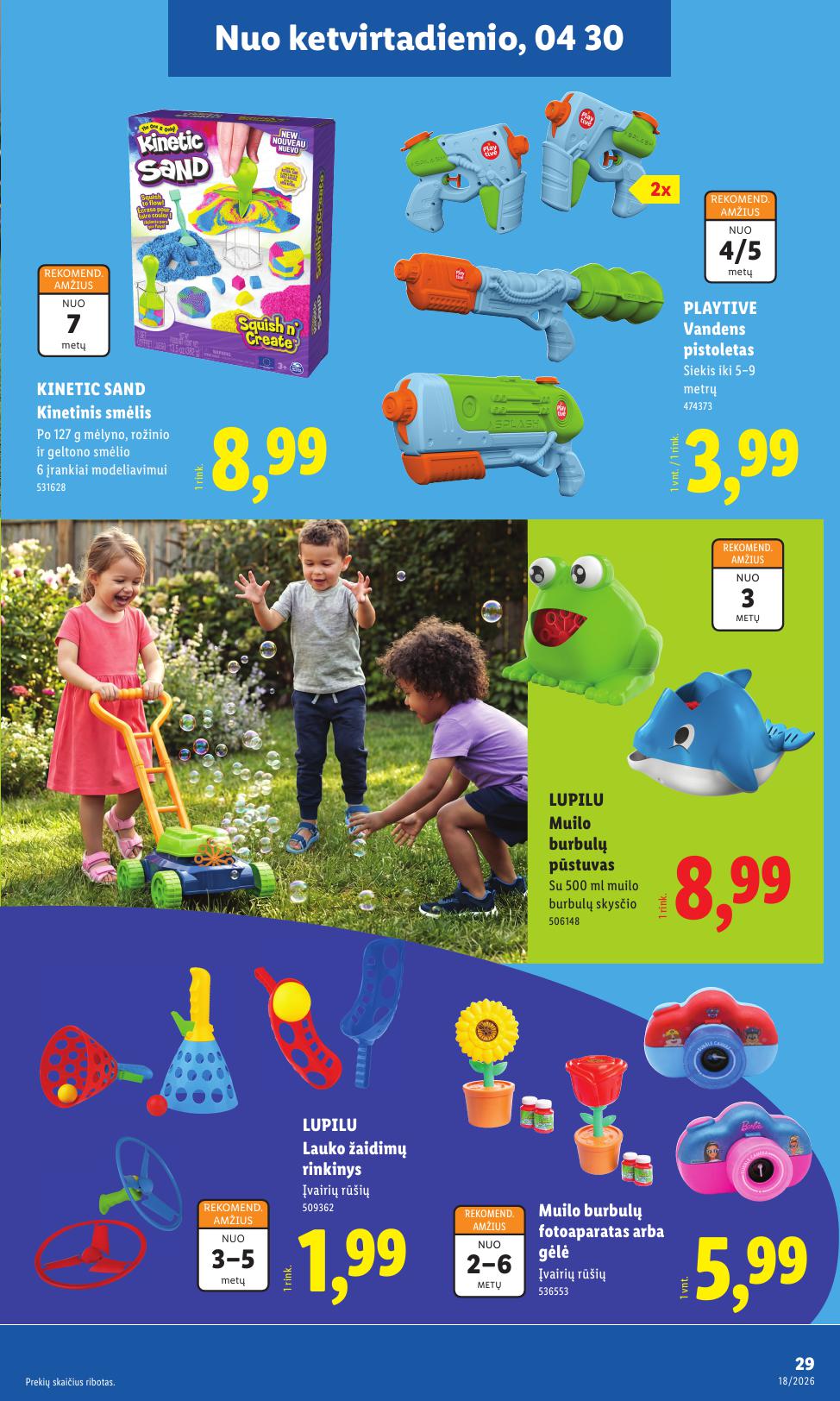 LIDL ne maisto prekių leidinys 2026.04.27 - 2026.05.03