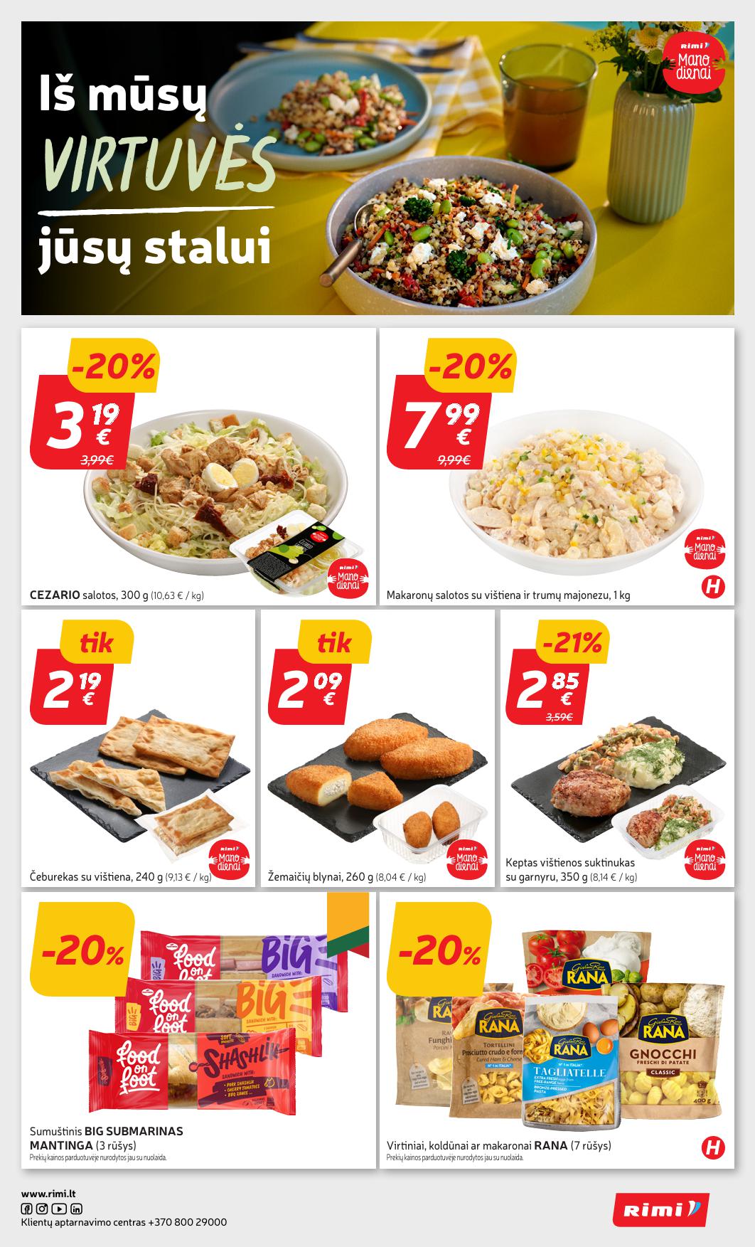 RIMI nuolaidų ir akcijų leidinys Nr.23 nuo 2025.06.03 iki 2025.06.09