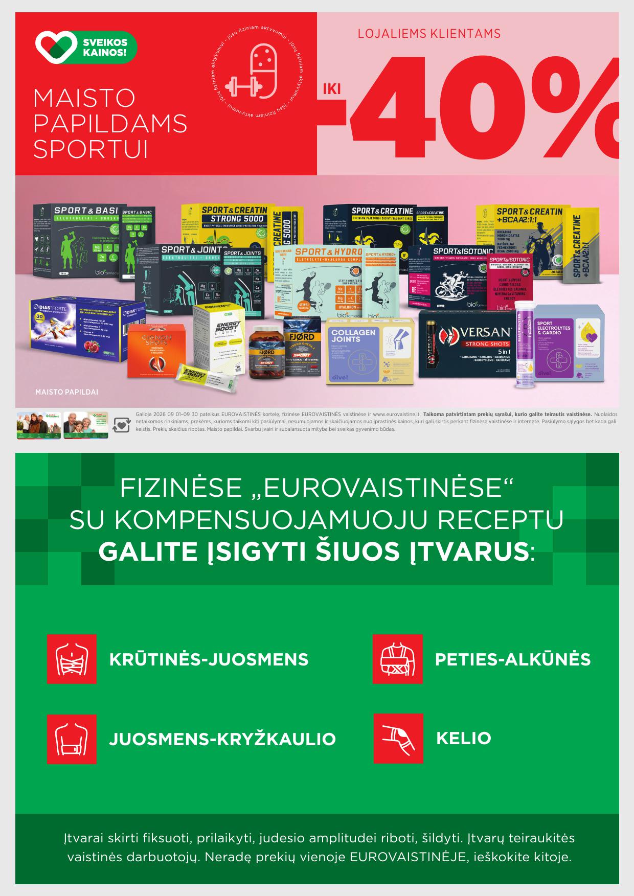 Naujas EUROVAISTINĖS leidinys nuo 2026.09.01 iki 2026.09.30