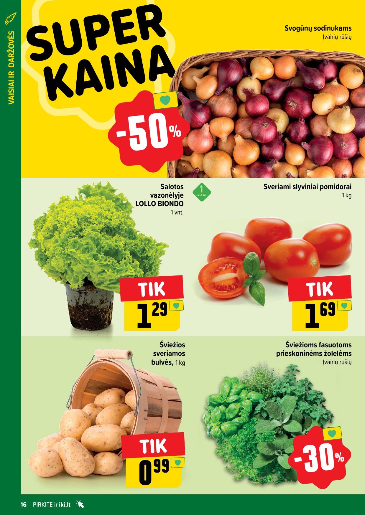 Naujausias IKI kaininis katalogas 2024.03.11 - 2024.03.17
