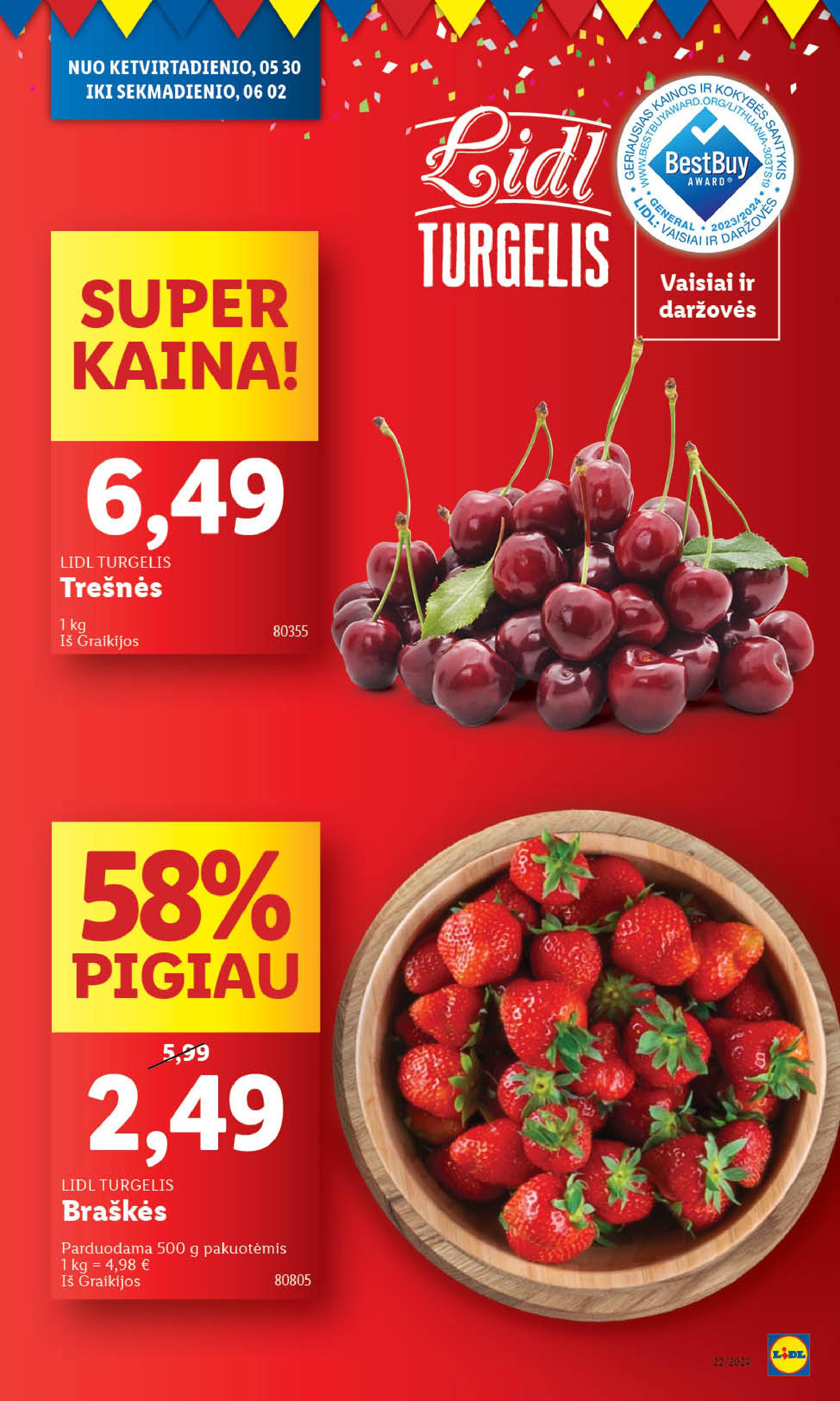 Naujausias LIDL kaininis katalogas 2024.05.27 - 2024.06.02