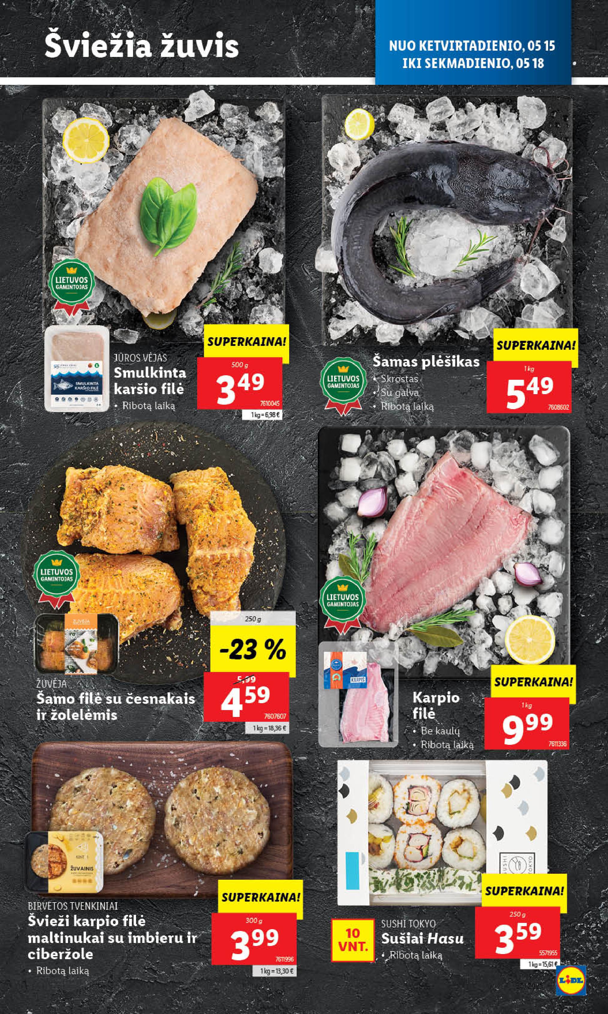Naujausias LIDL kaininis katalogas 2025.05.12 - 2025.05.18