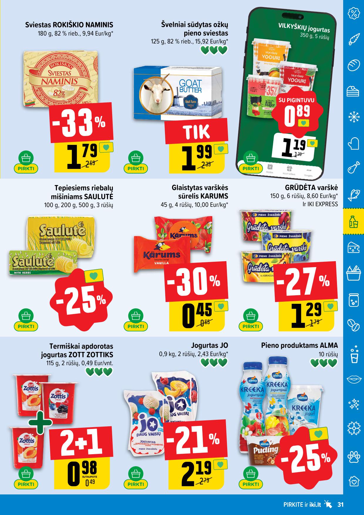 Naujausias IKI kaininis katalogas 2026.02.09 - 2026.02.15